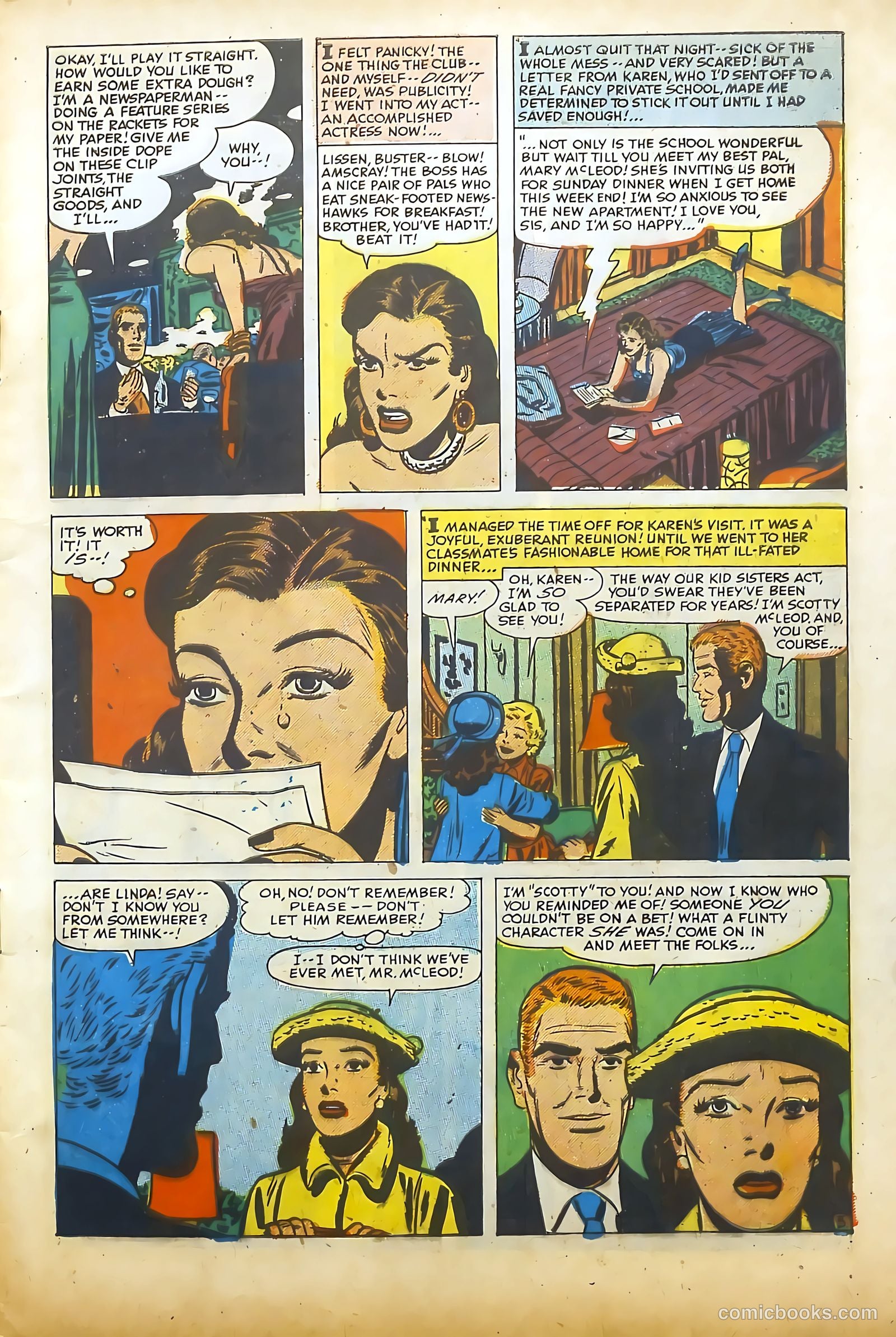 Young Brides #20 (1955) — page 5 of 36