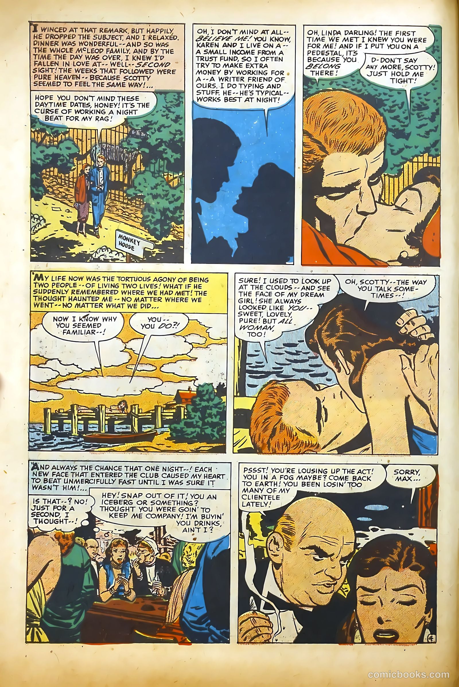 Young Brides #20 (1955) — page 6 of 36