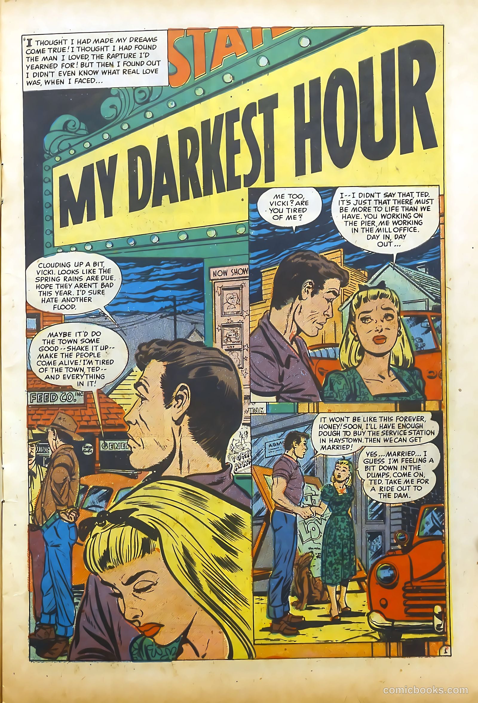 Young Brides #20 (1955) — page 9 of 36
