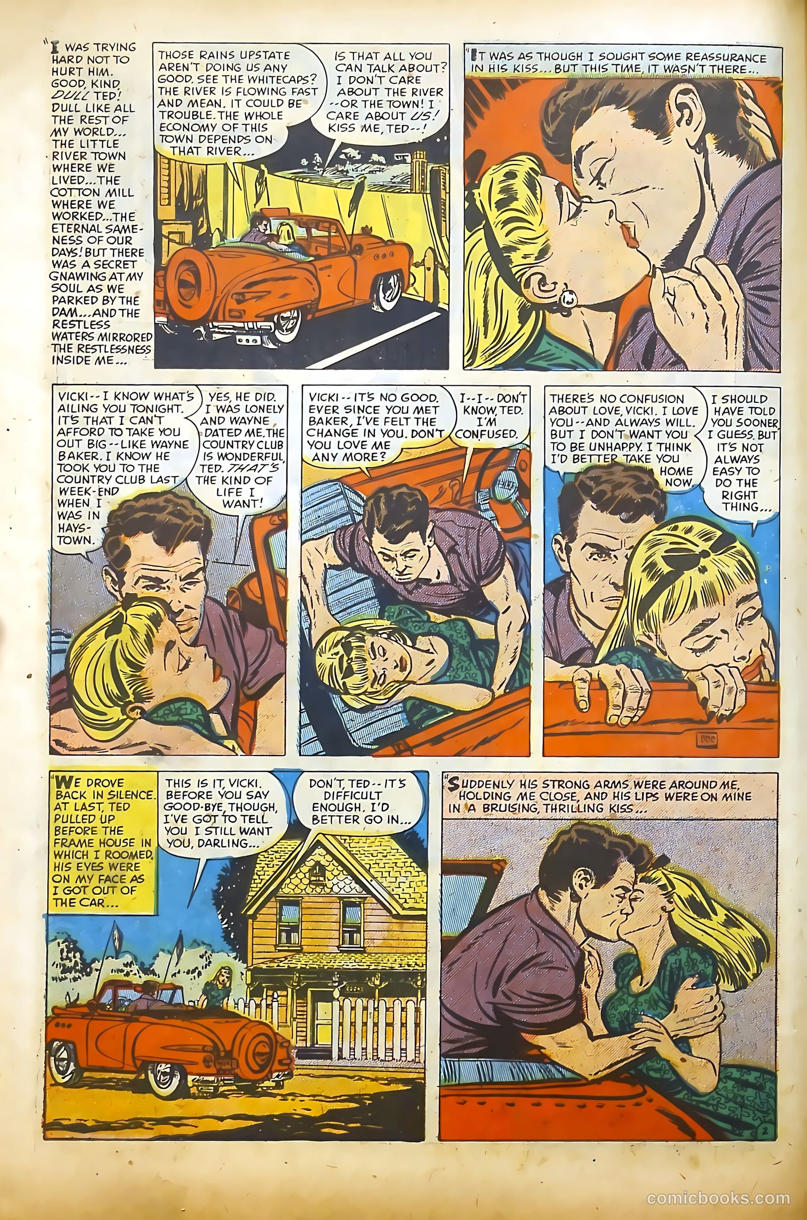 Young Brides #20 (1955) — page 10 of 36