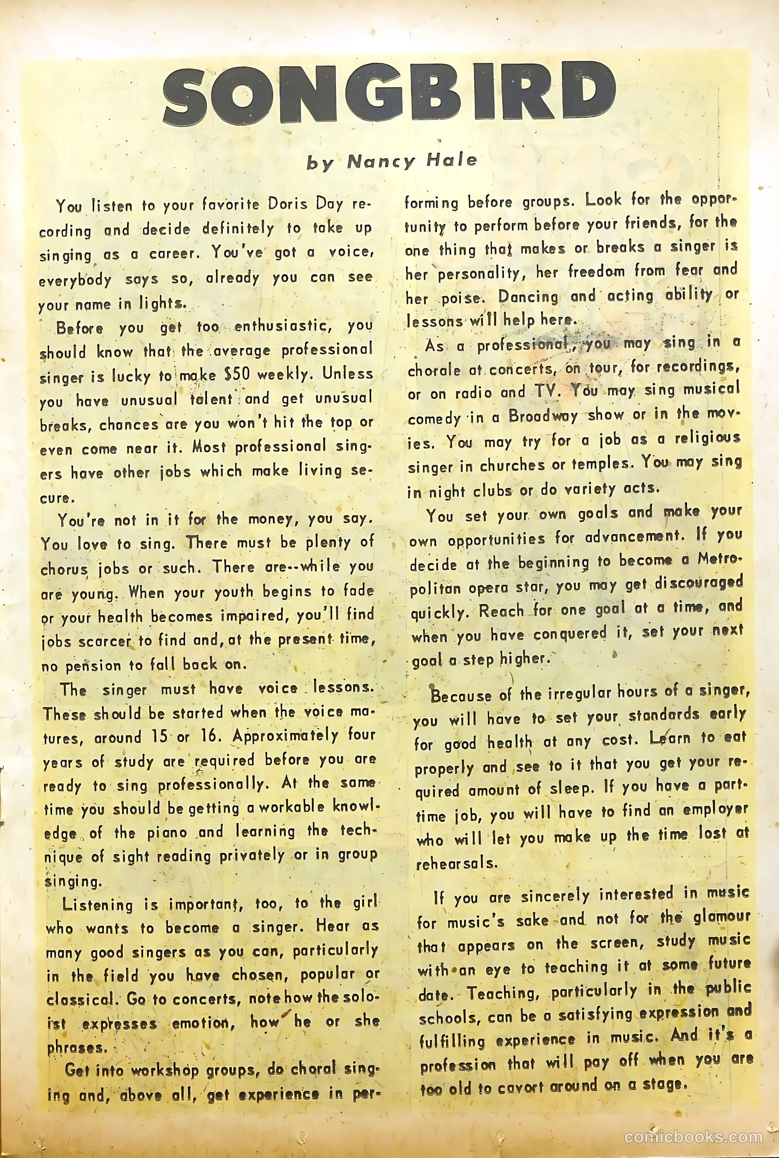 Young Brides #20 (1955) — page 15 of 36