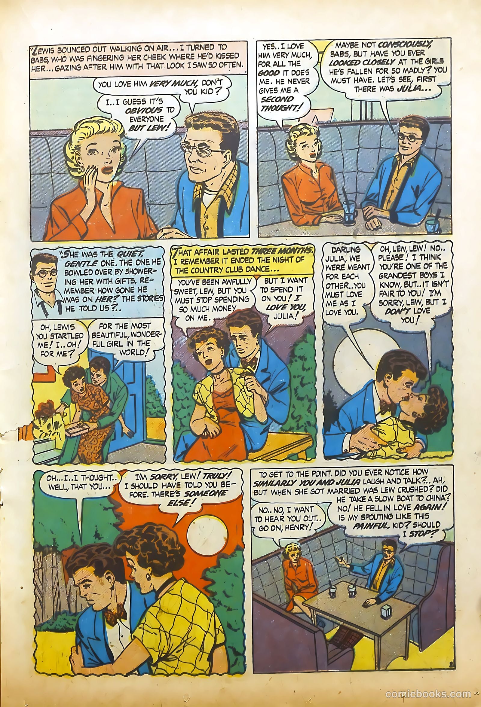 Young Brides #20 (1955) — page 17 of 36