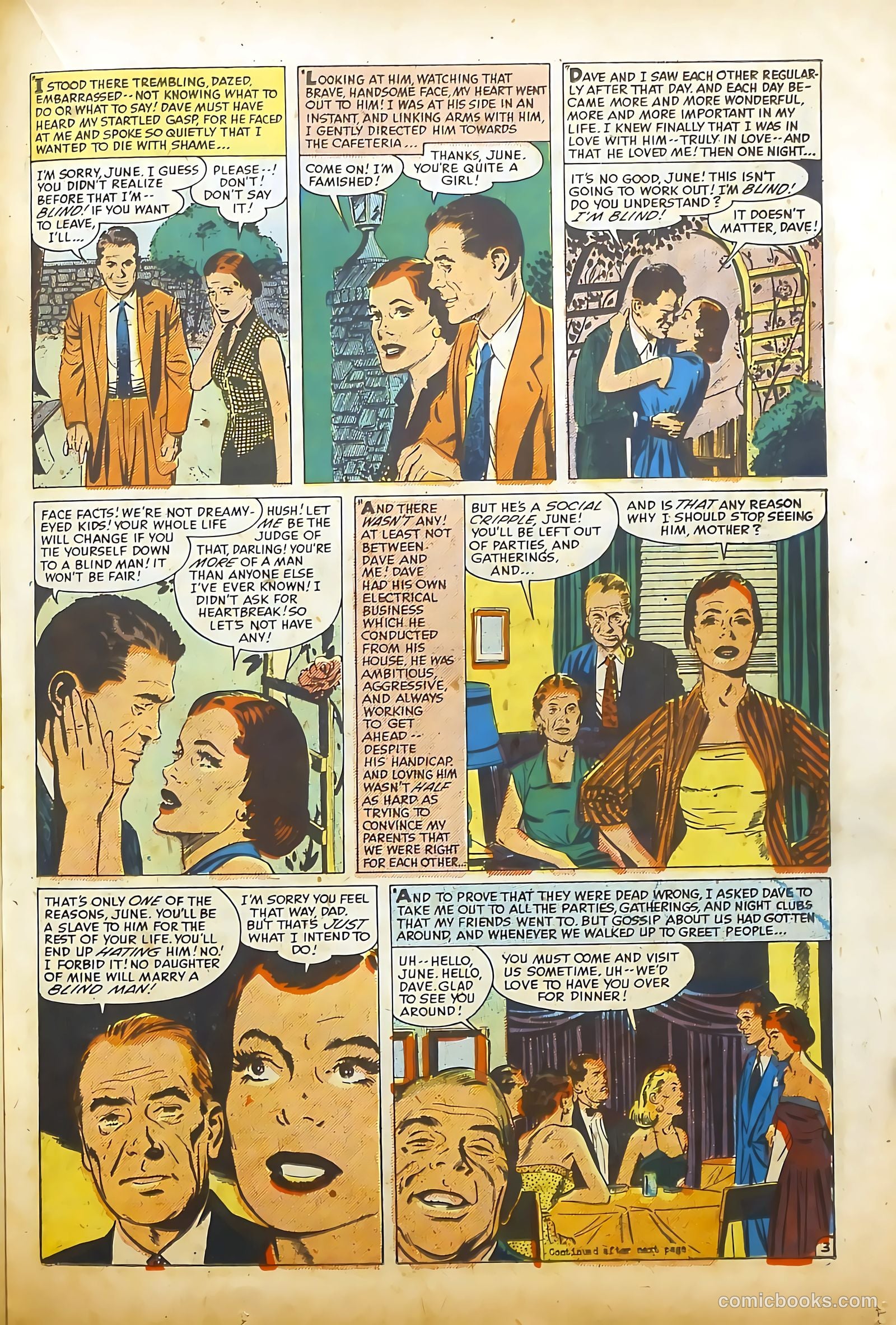 Young Brides #20 (1955) — page 23 of 36