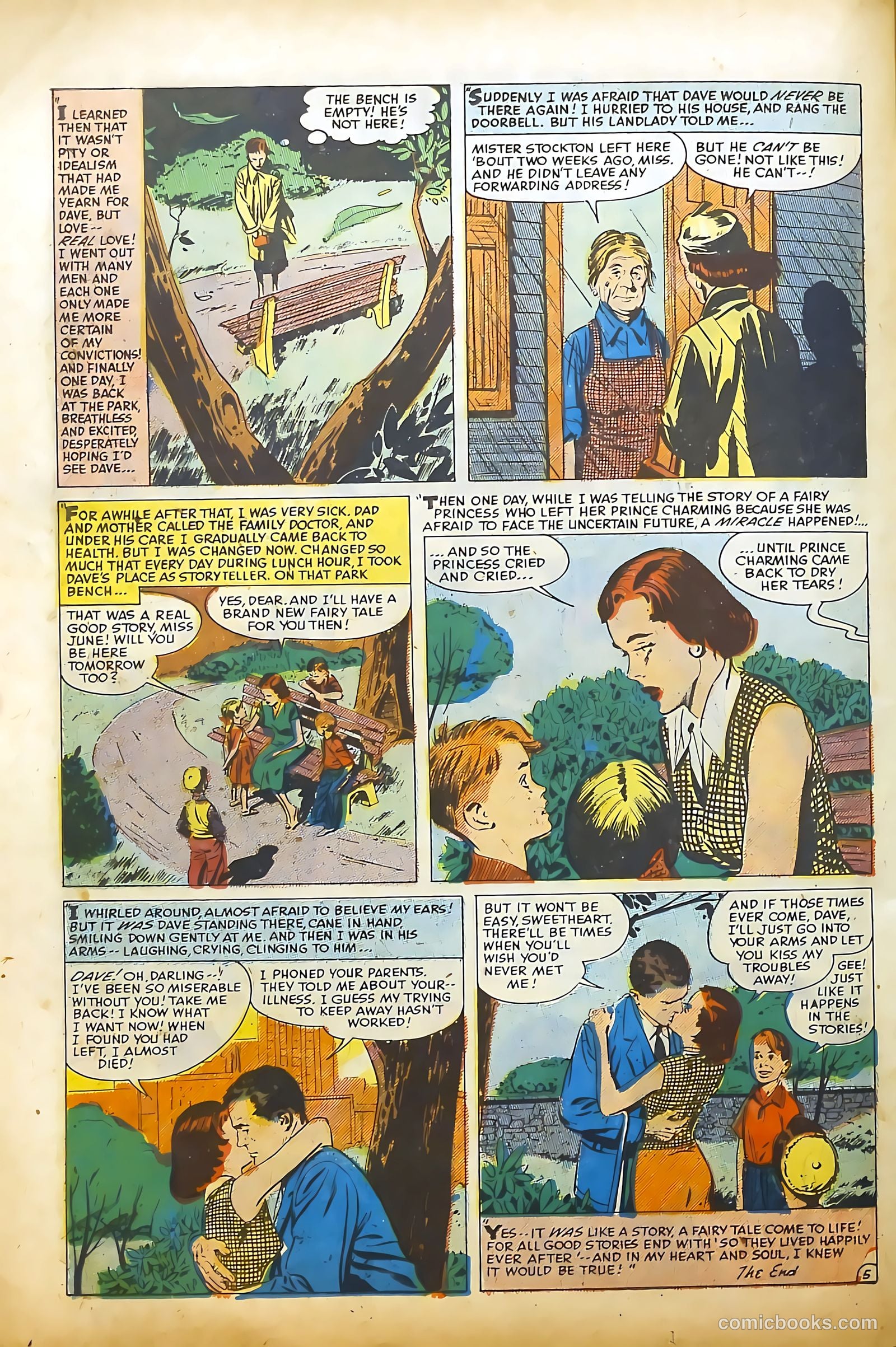 Young Brides #20 (1955) — page 26 of 36