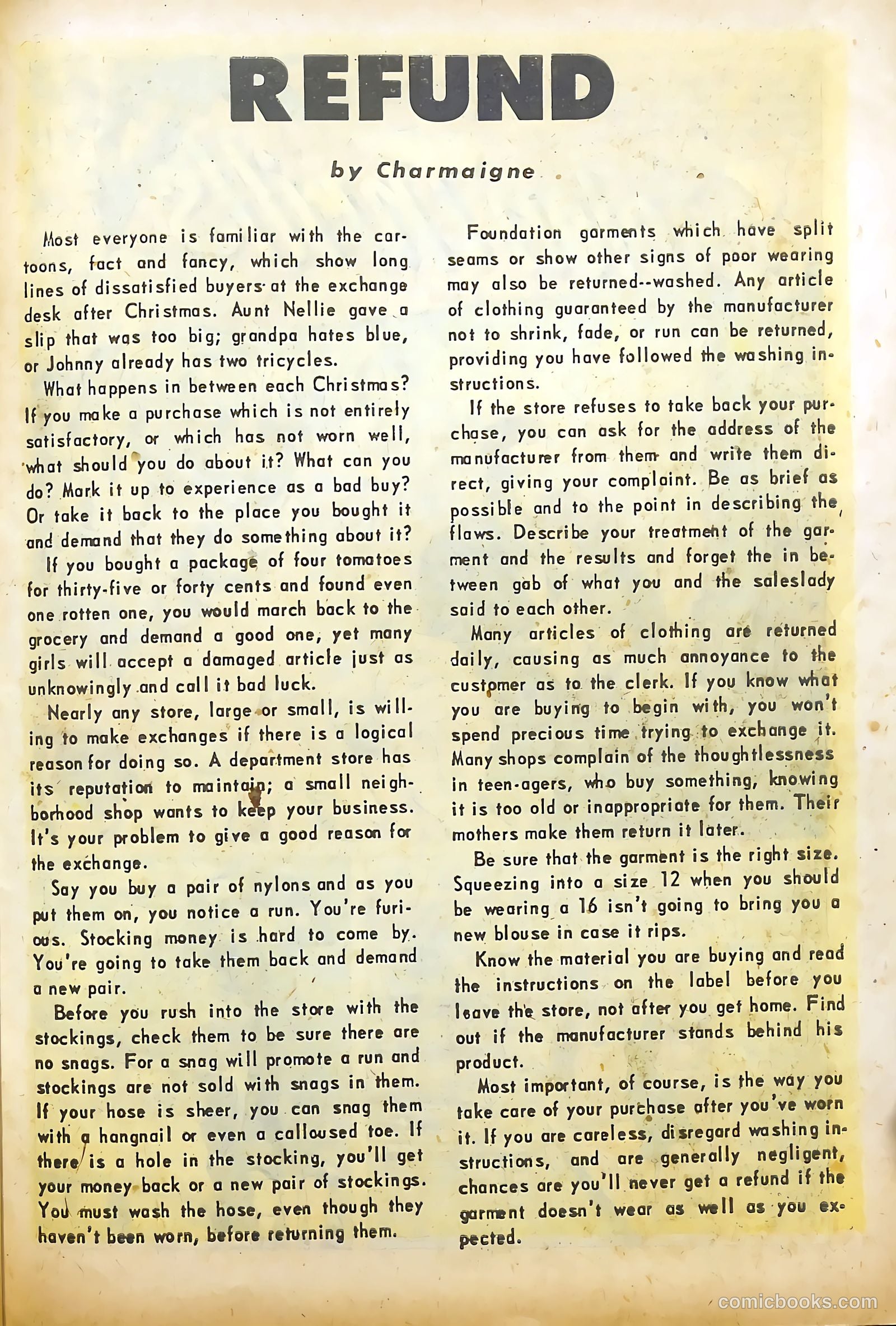 Young Brides #20 (1955) — page 27 of 36