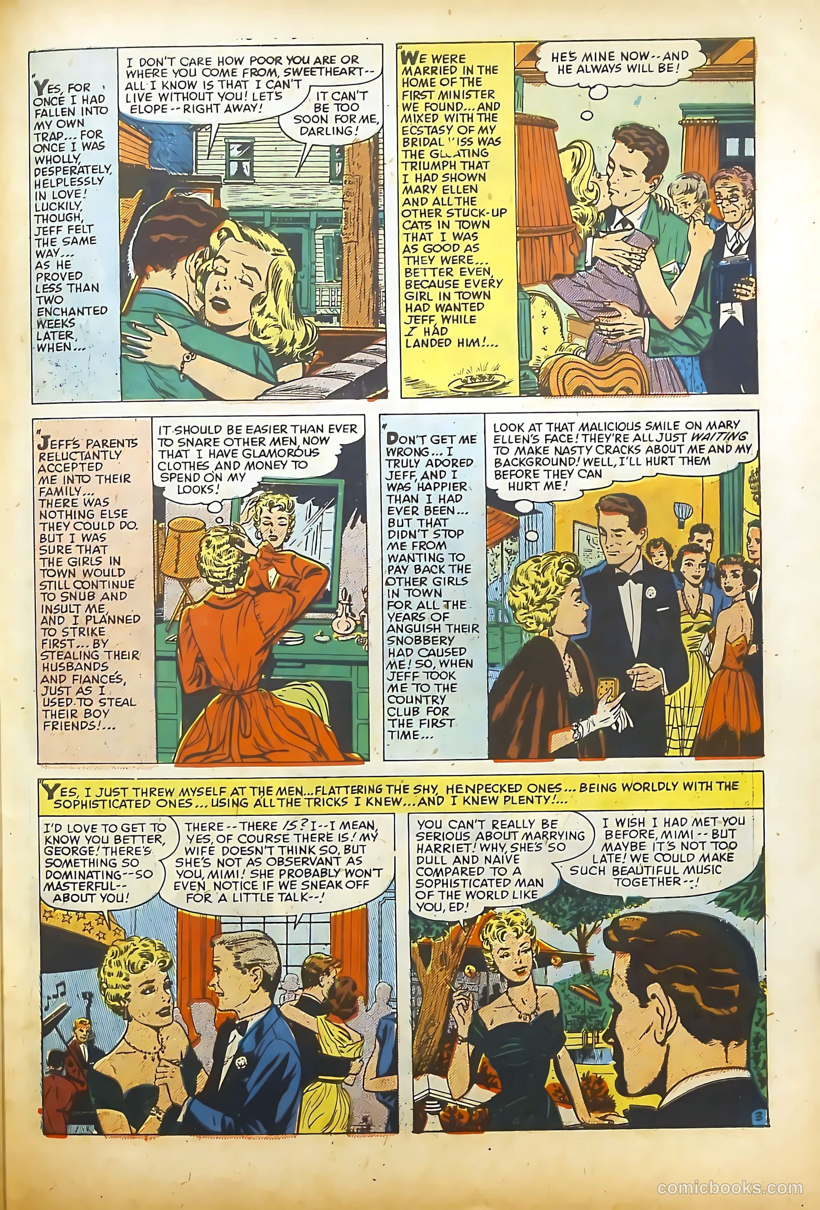 Young Brides #20 (1955) — page 31 of 36