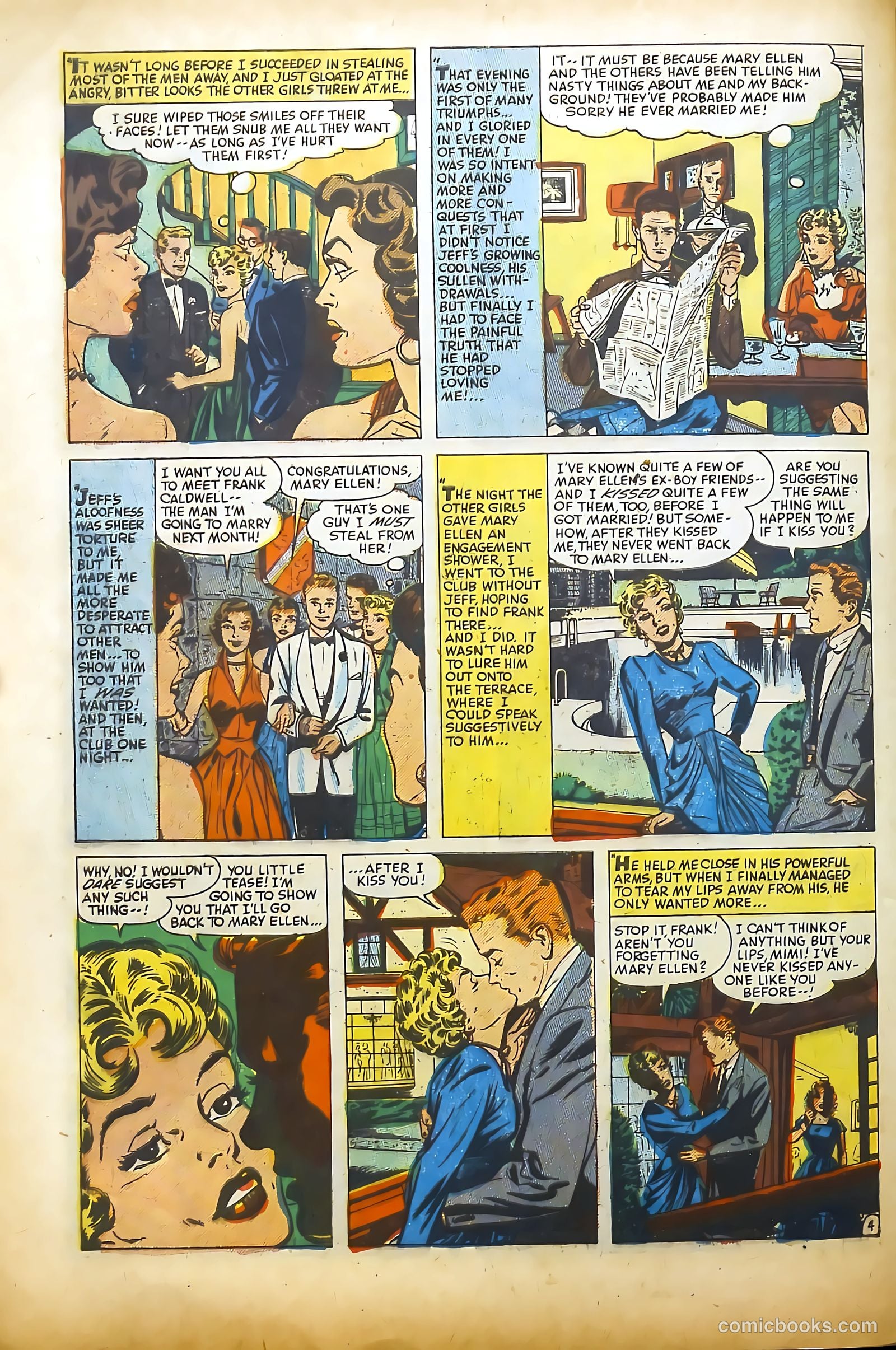 Young Brides #20 (1955) — page 32 of 36