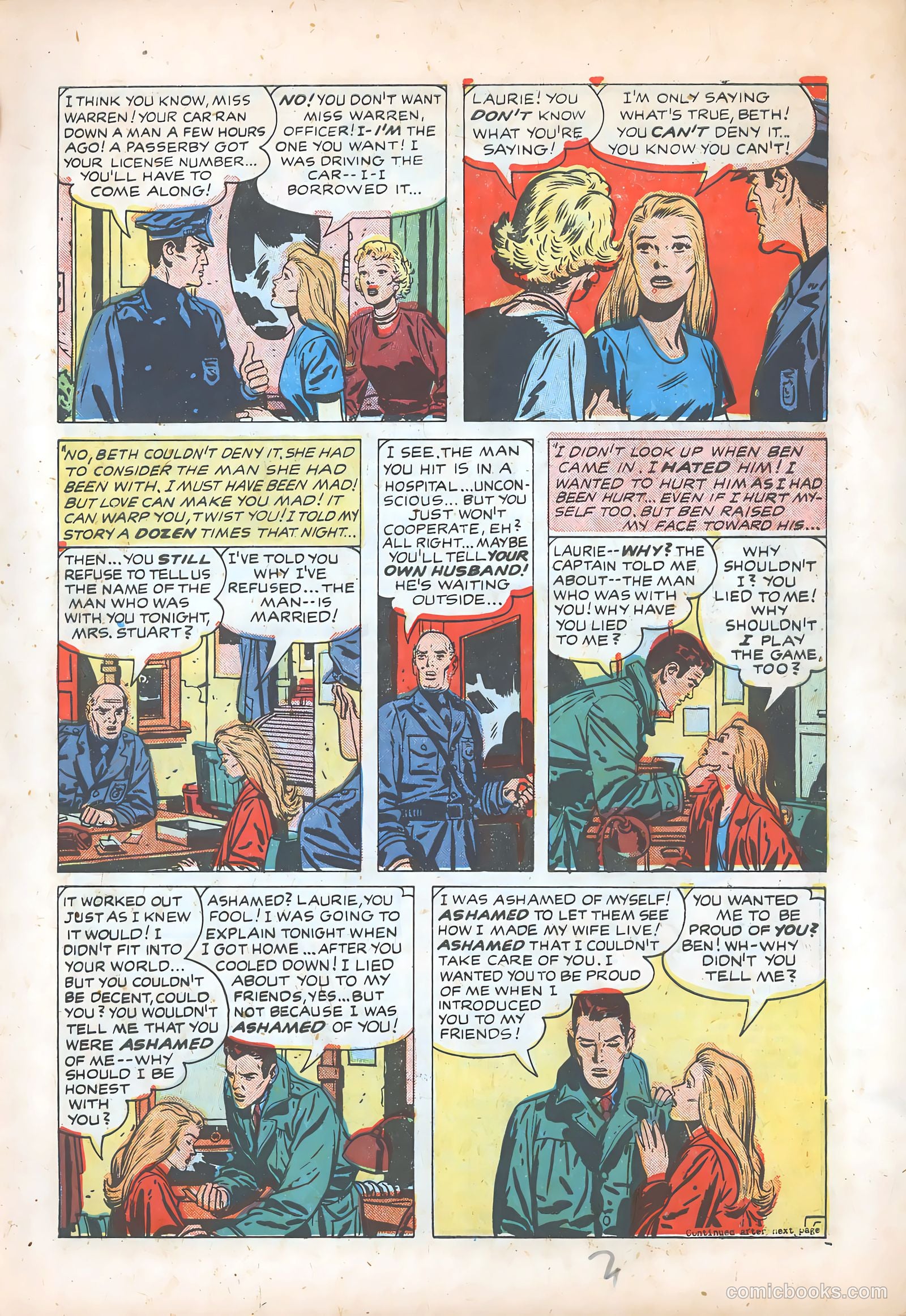 Young Brides #21 (1955) — page 7 of 36
