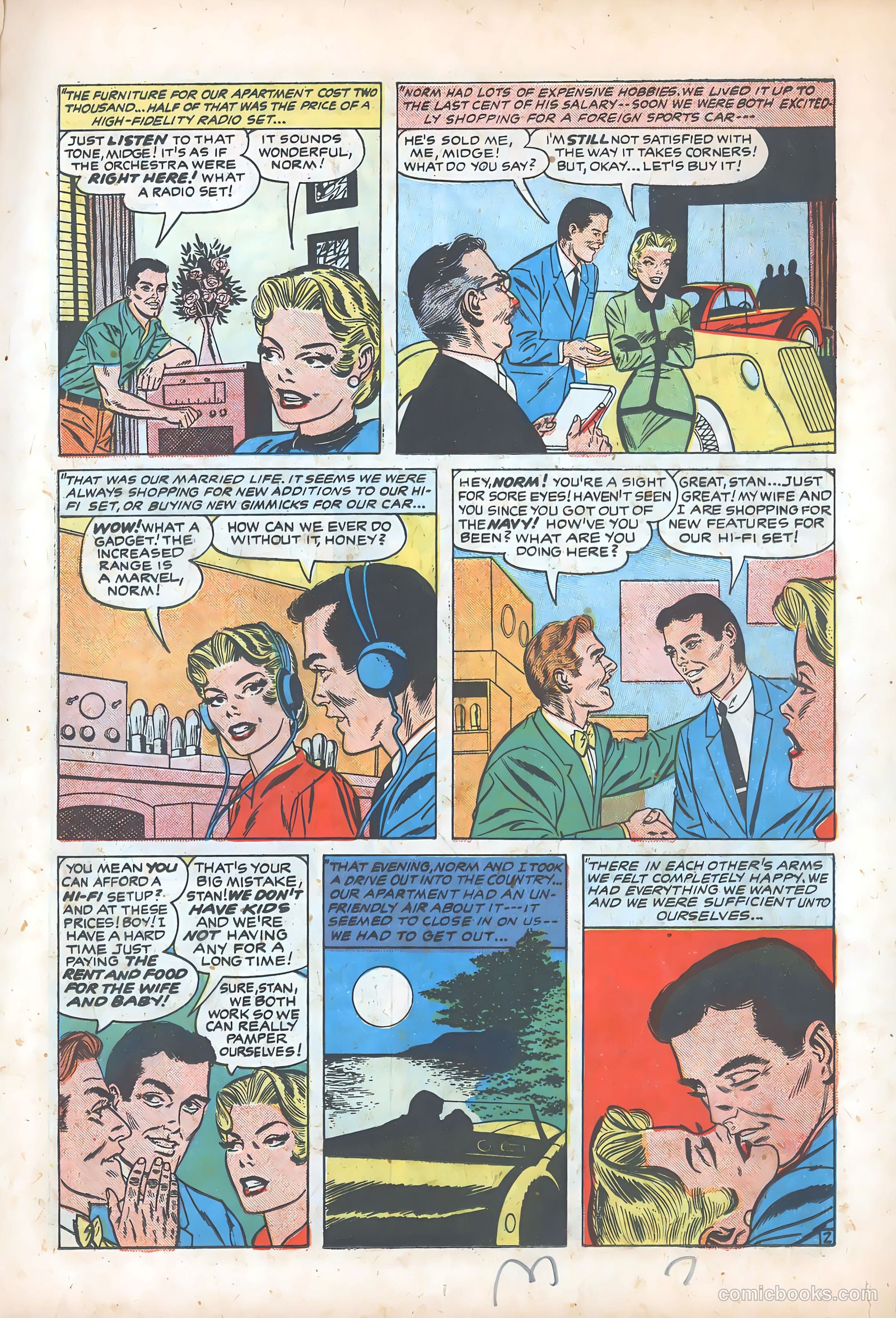 Young Brides #21 (1955) — page 11 of 36