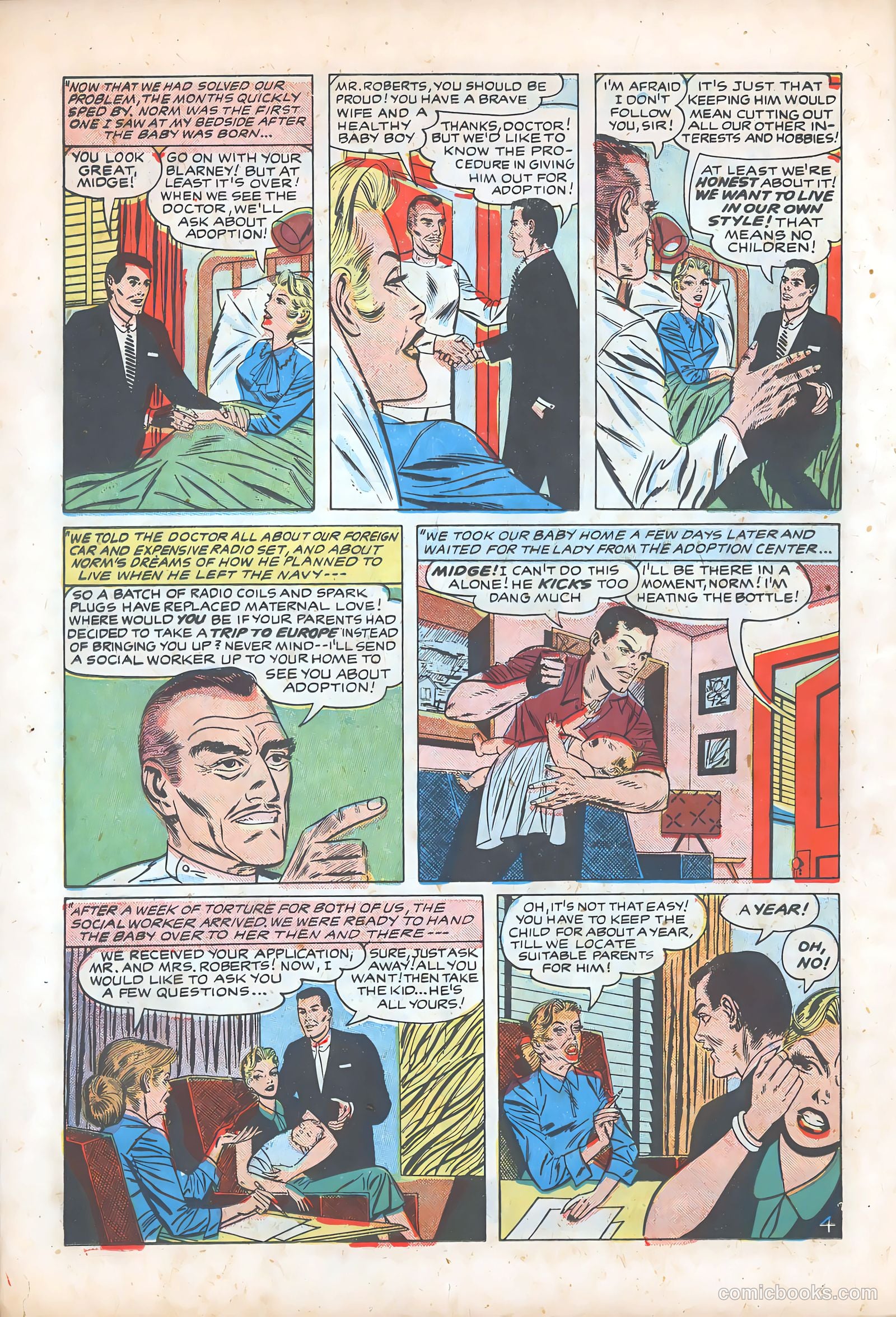 Young Brides #21 (1955) — page 14 of 36