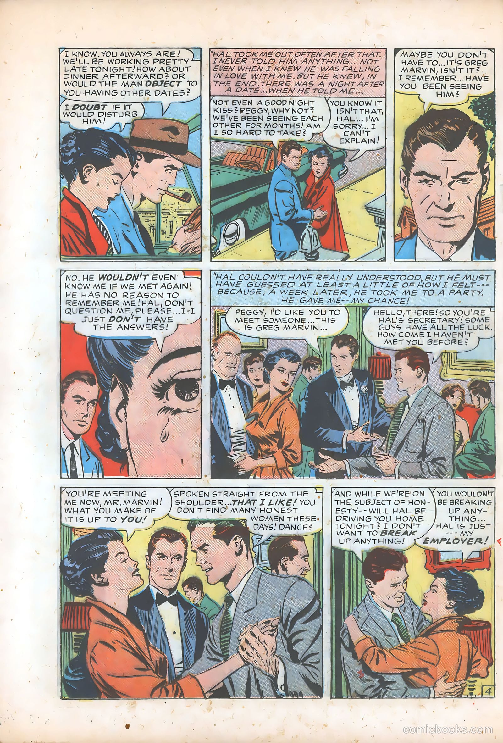 Young Brides #21 (1955) — page 20 of 36