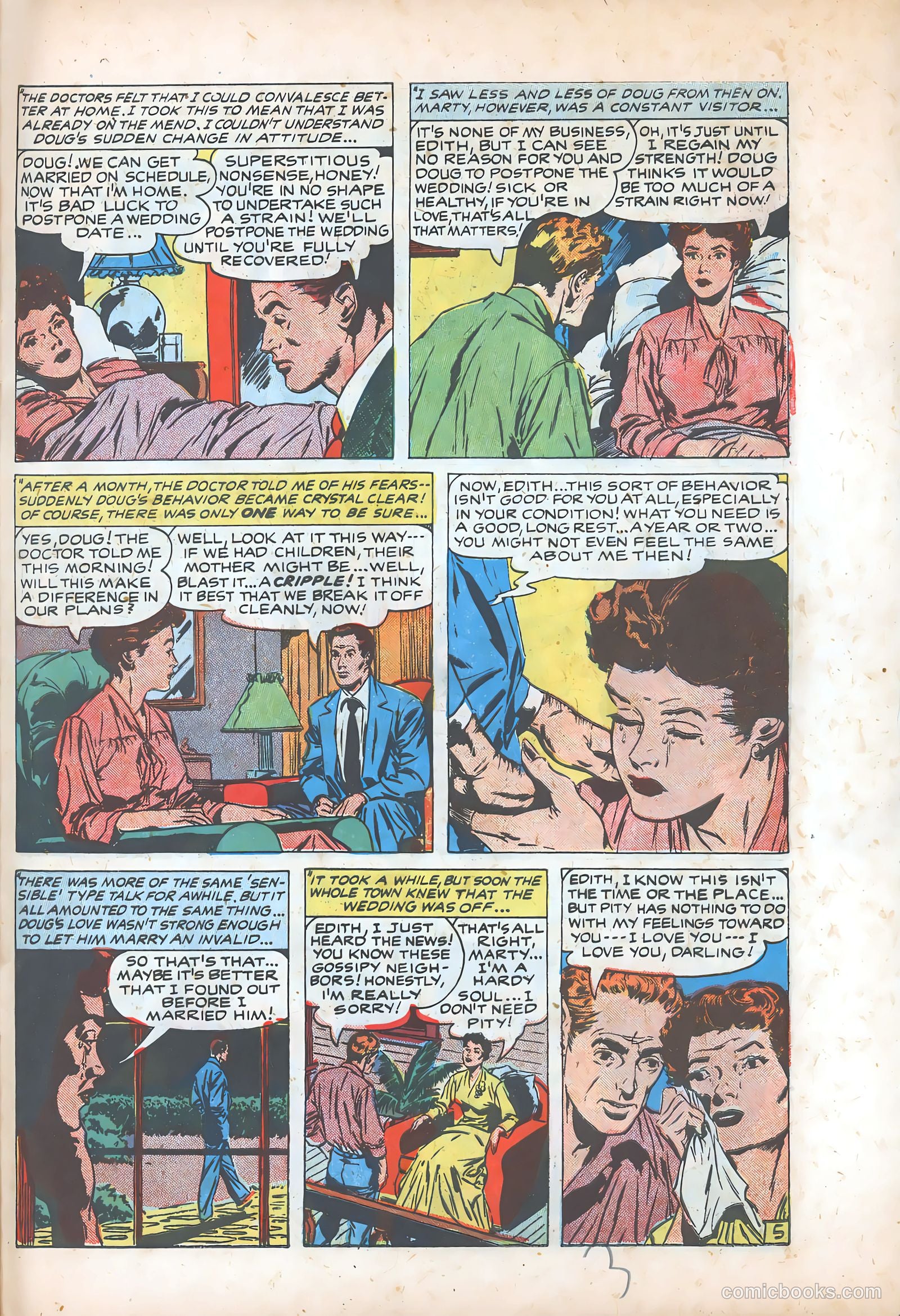 Young Brides #21 (1955) — page 31 of 36