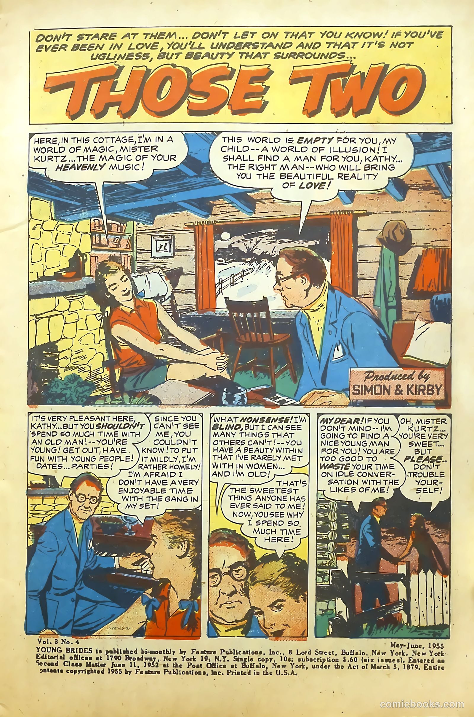 Young Brides #22 (1955) — page 3 of 36