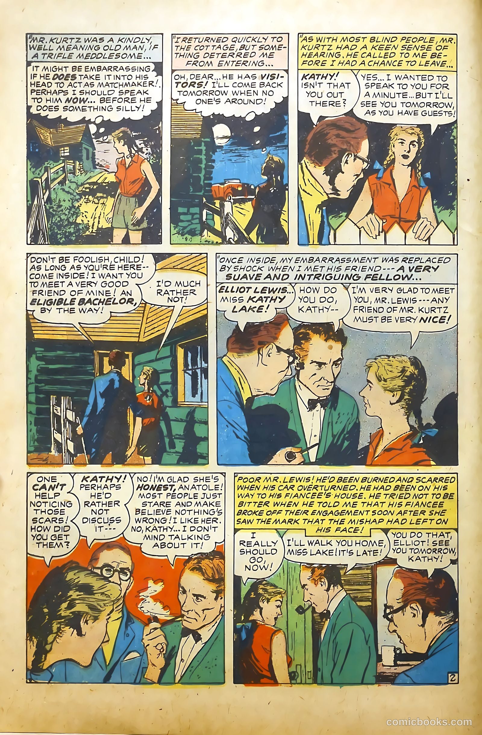 Young Brides #22 (1955) — page 4 of 36
