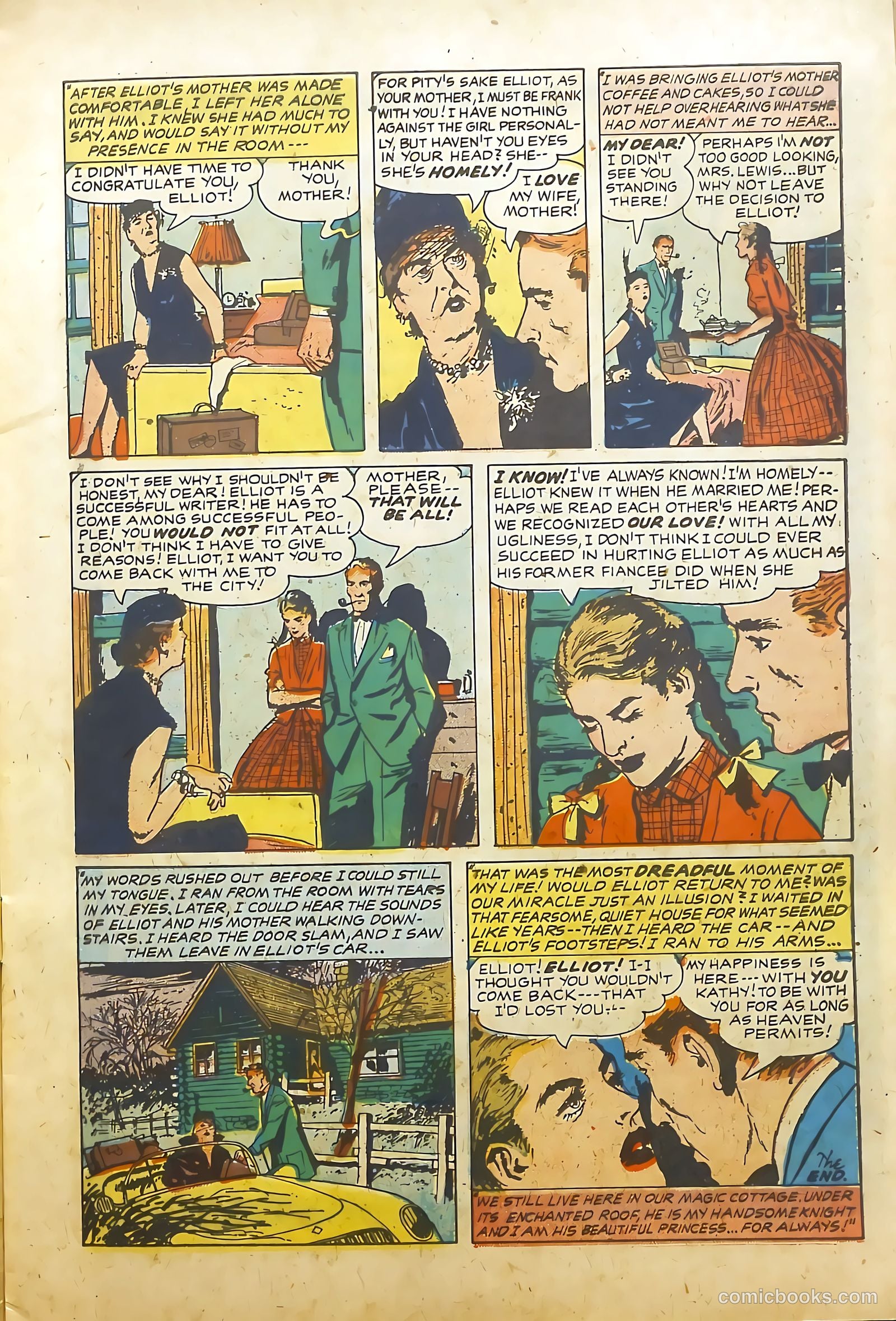 Young Brides #22 (1955) — page 9 of 36