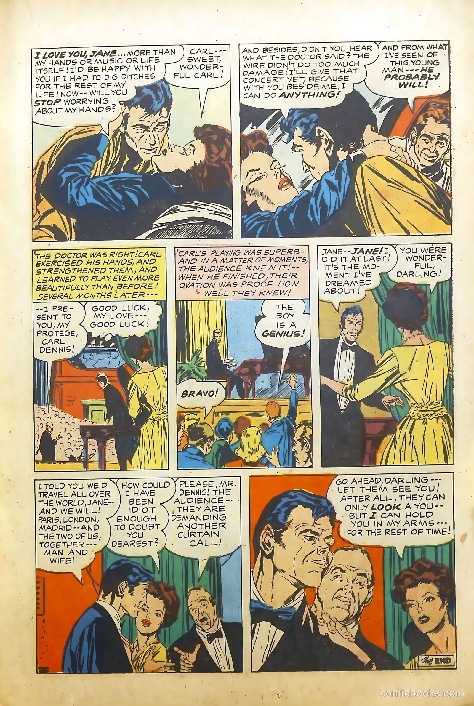 Young Brides #22 (1955) — page 17 of 36