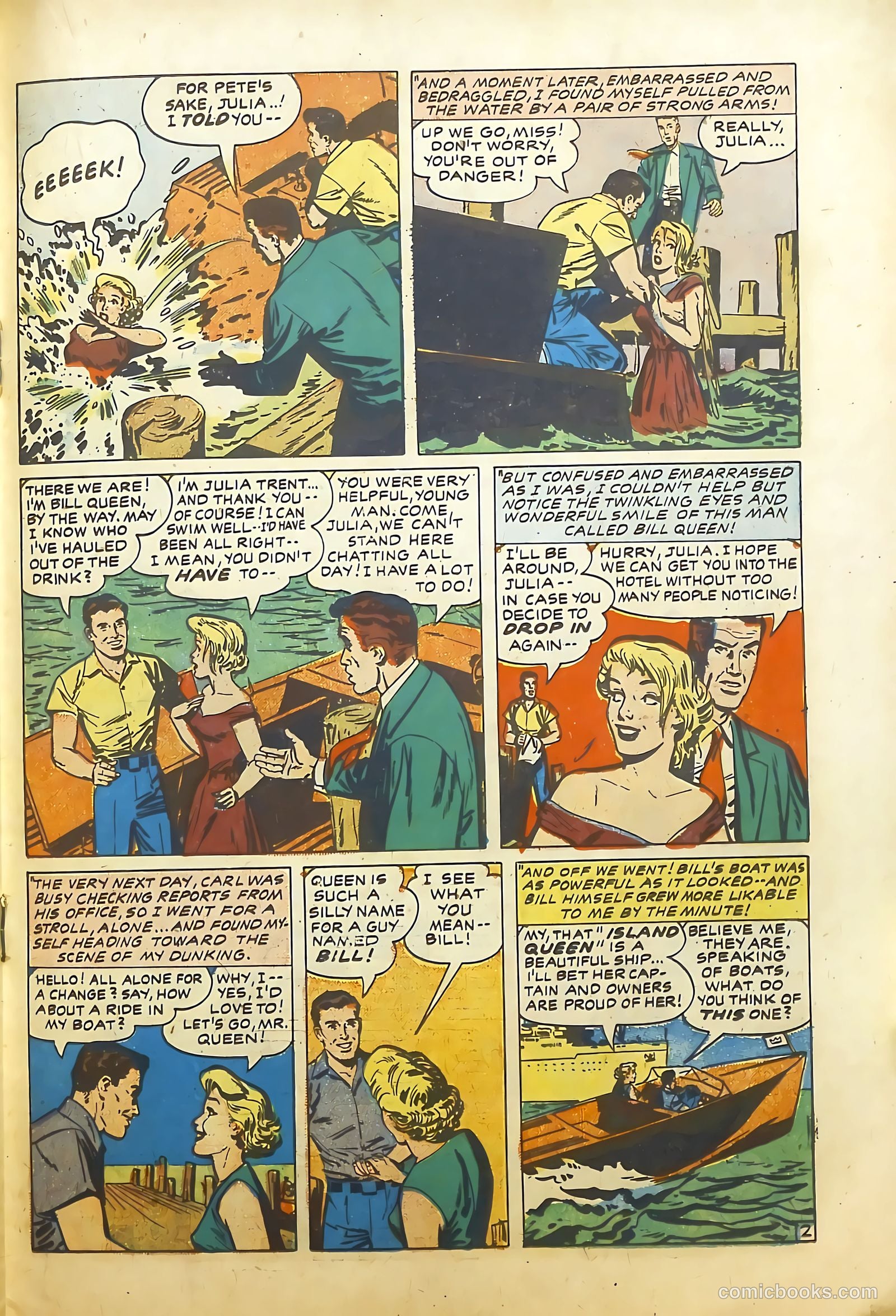 Young Brides #22 (1955) — page 19 of 36