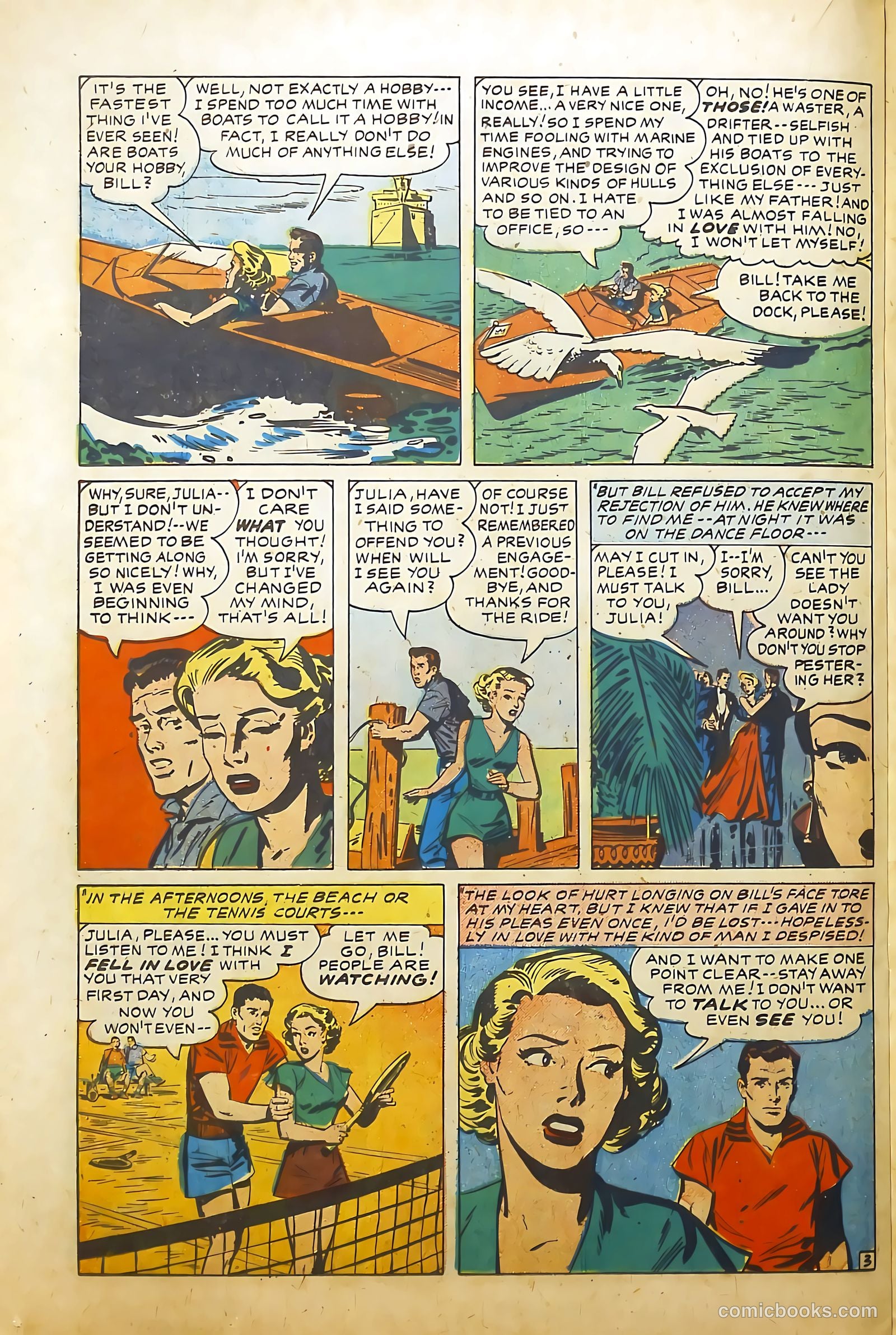Young Brides #22 (1955) — page 20 of 36