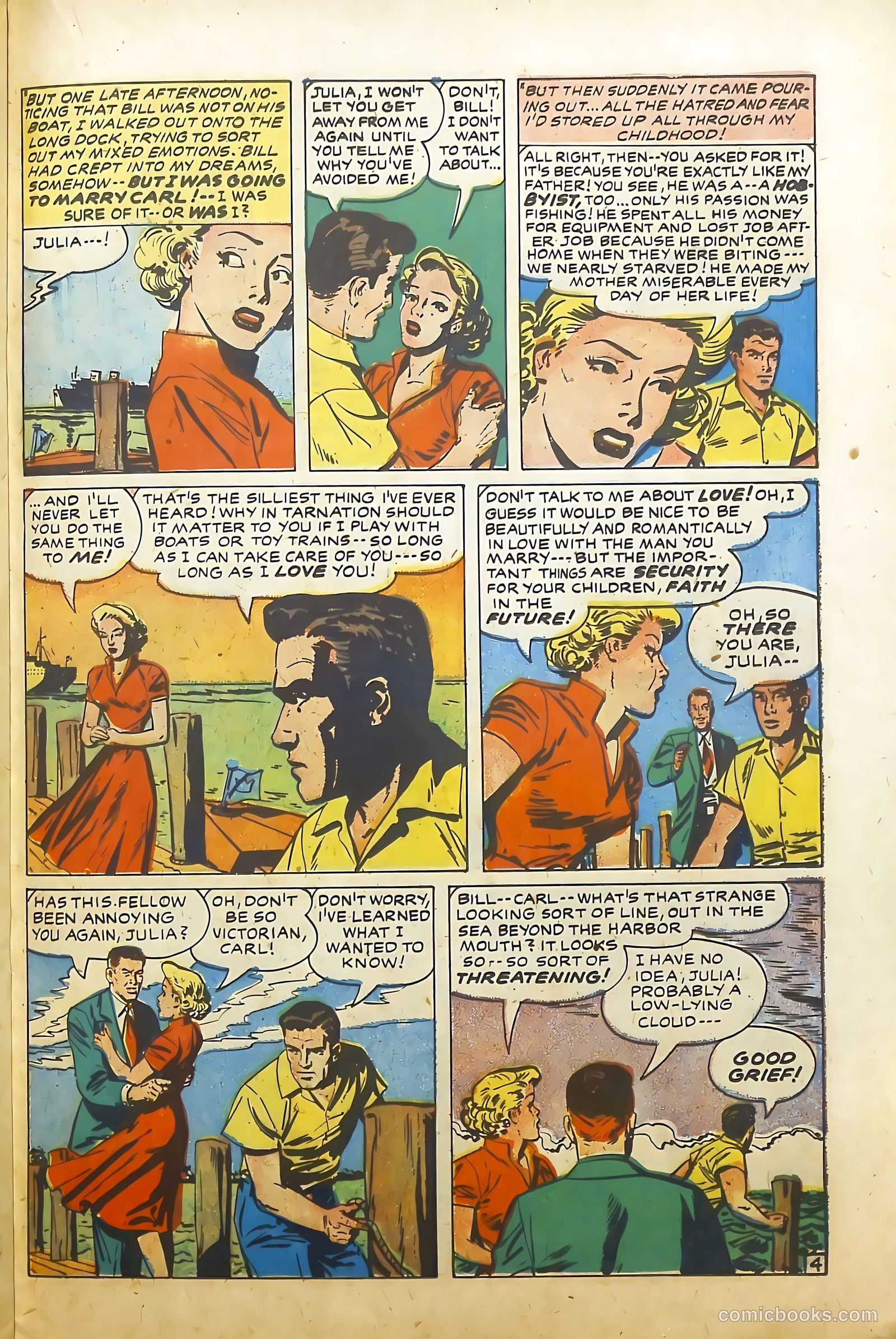 Young Brides #22 (1955) — page 21 of 36