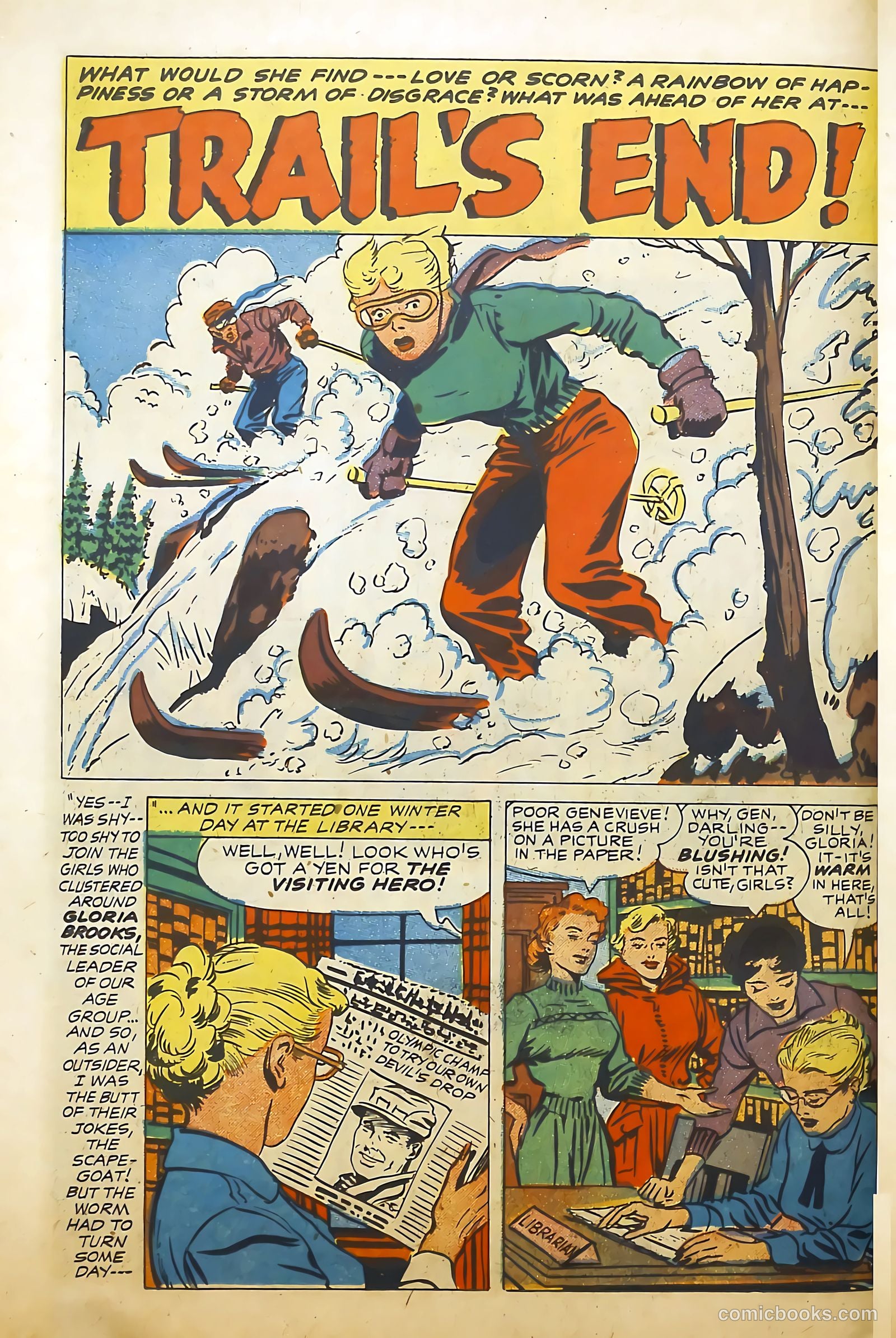 Young Brides #22 (1955) — page 26 of 36