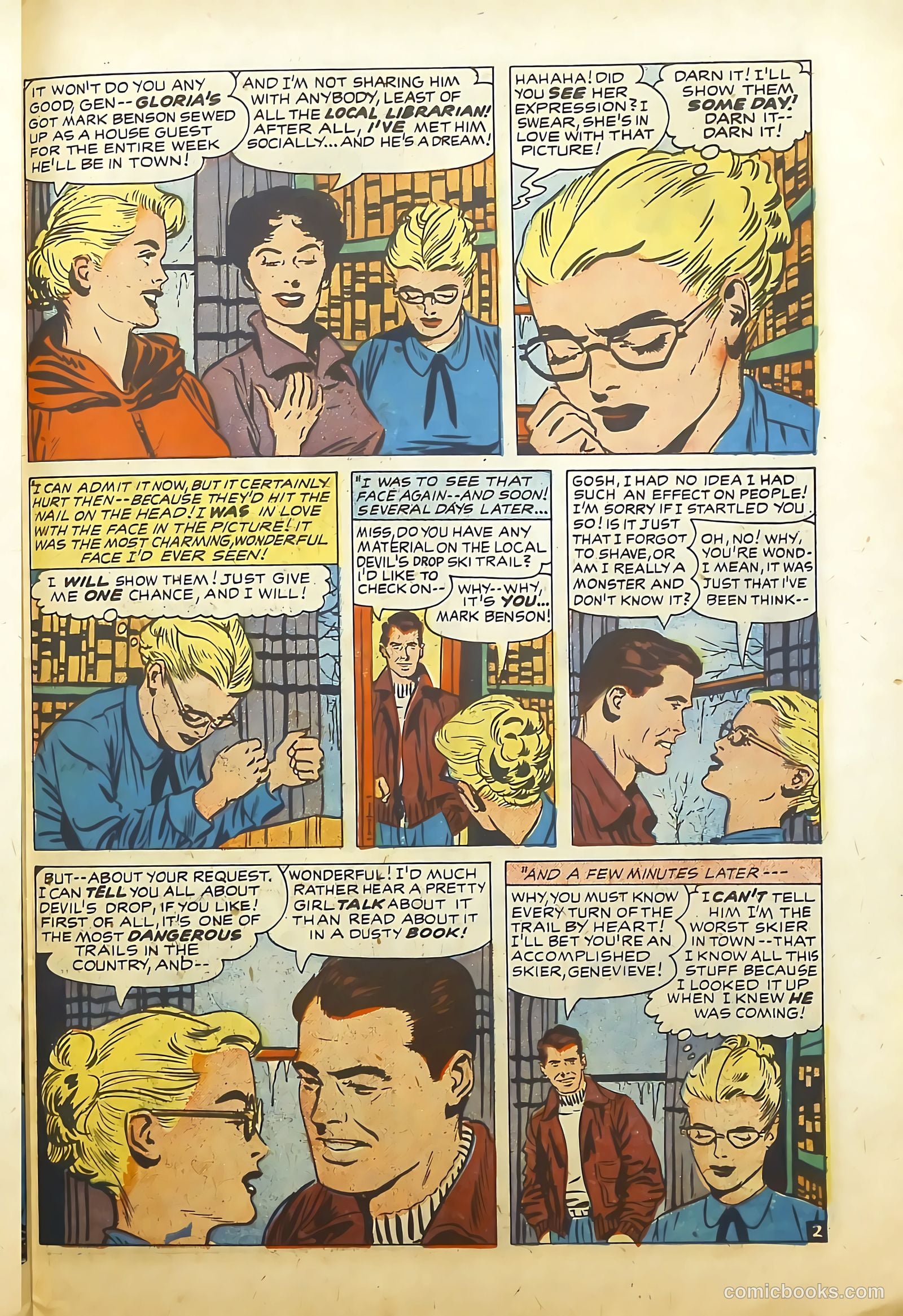 Young Brides #22 (1955) — page 27 of 36