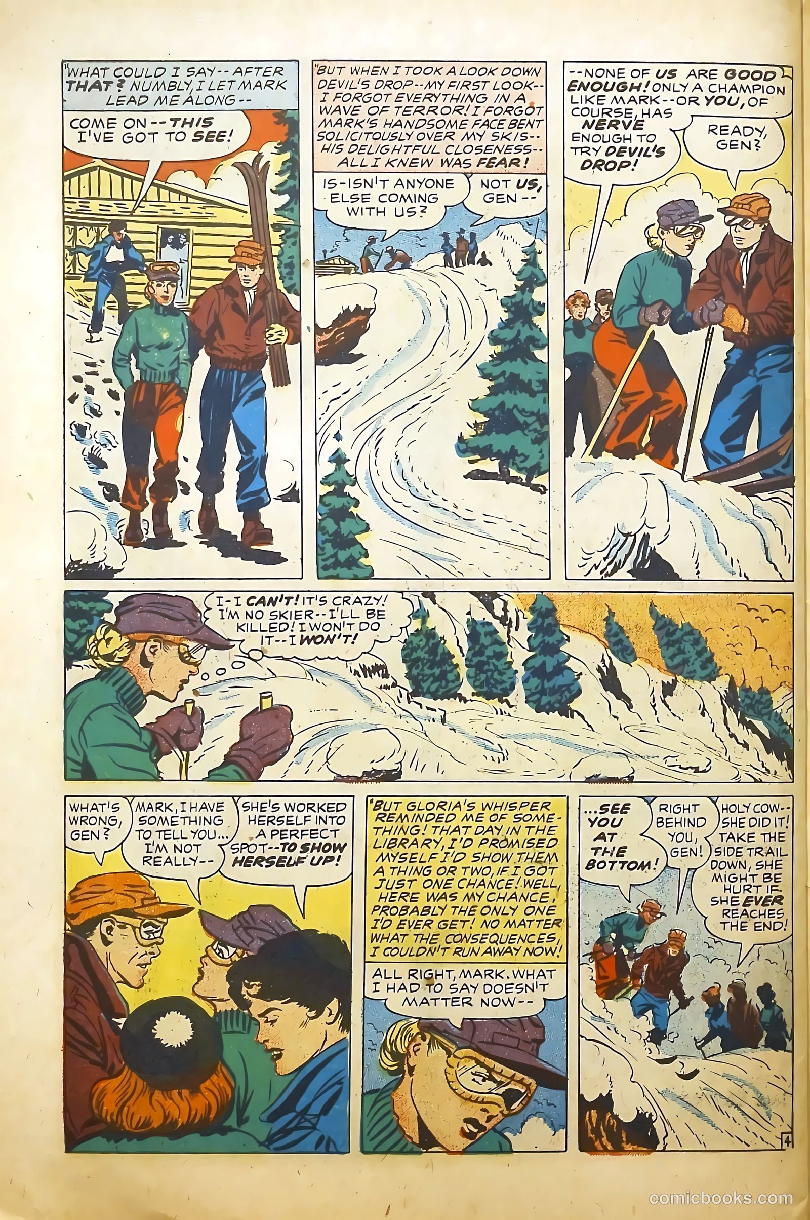 Young Brides #22 (1955) — page 30 of 36