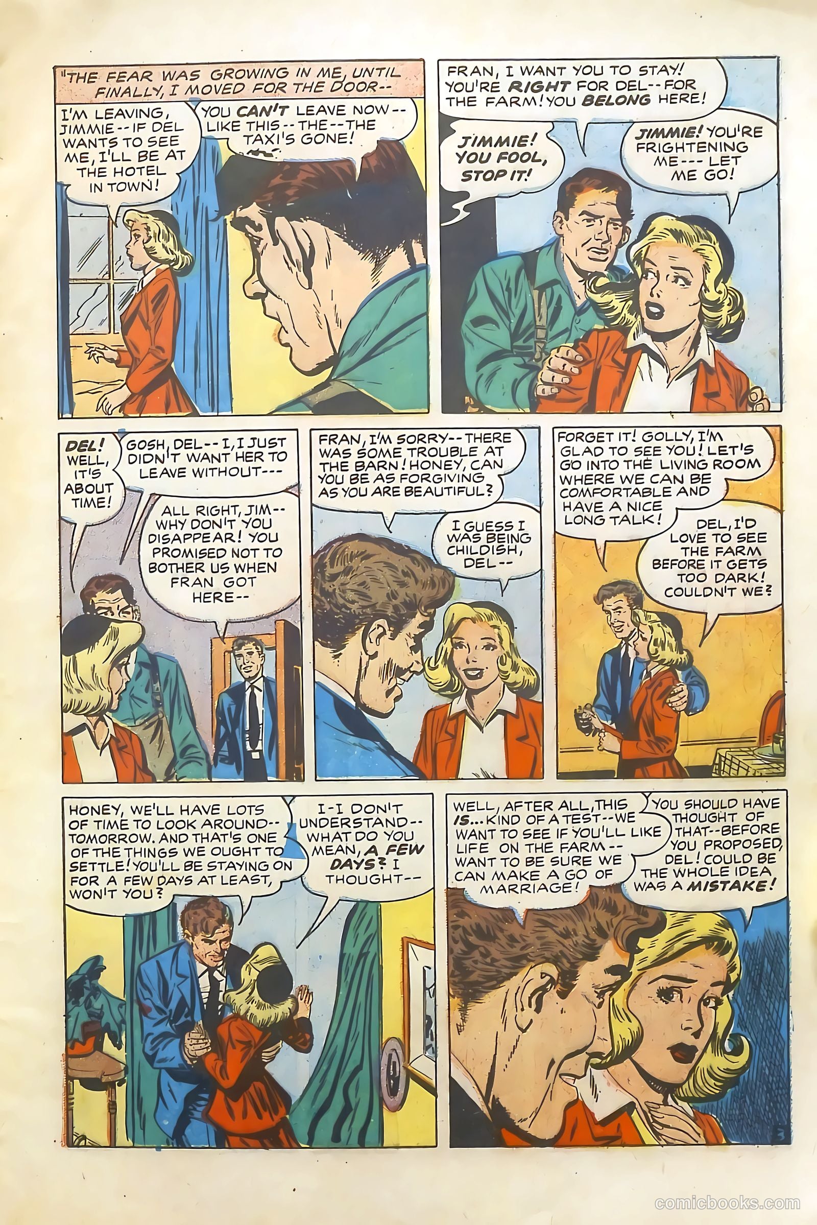 Young Brides #23 (1955) — page 5 of 36