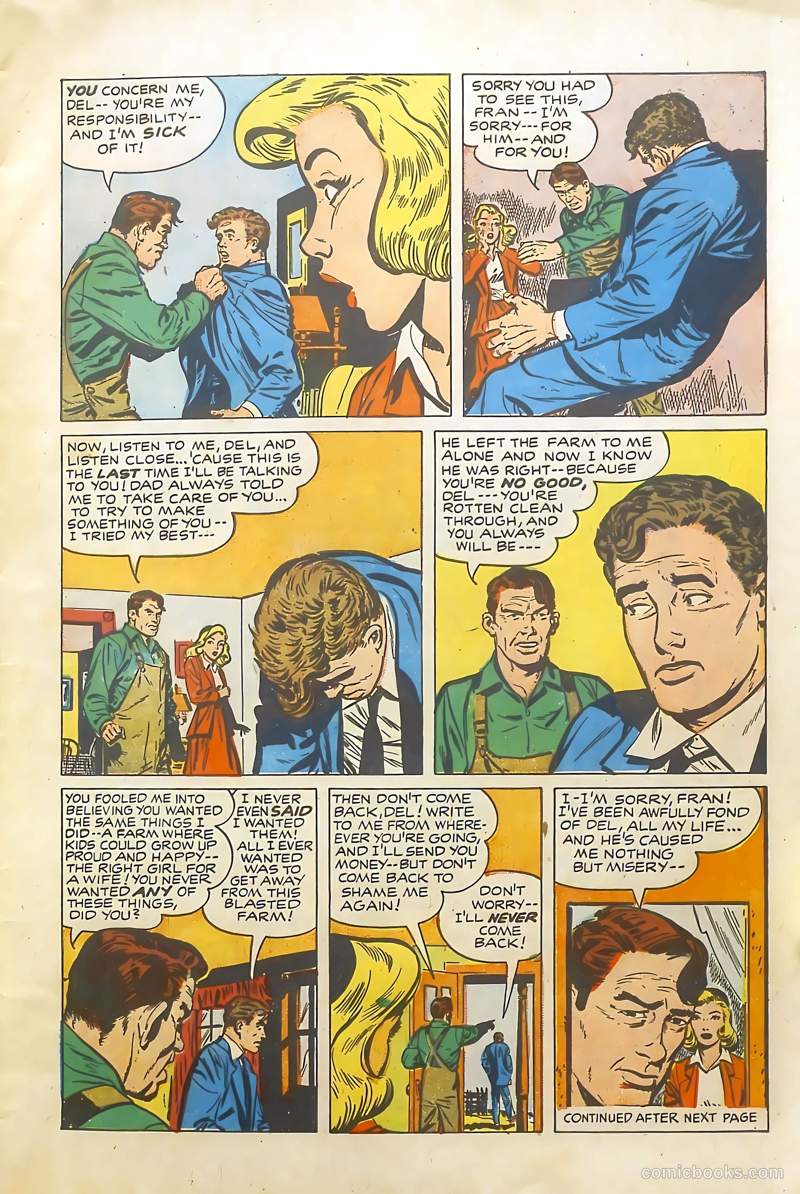 Young Brides #23 (1955) — page 7 of 36