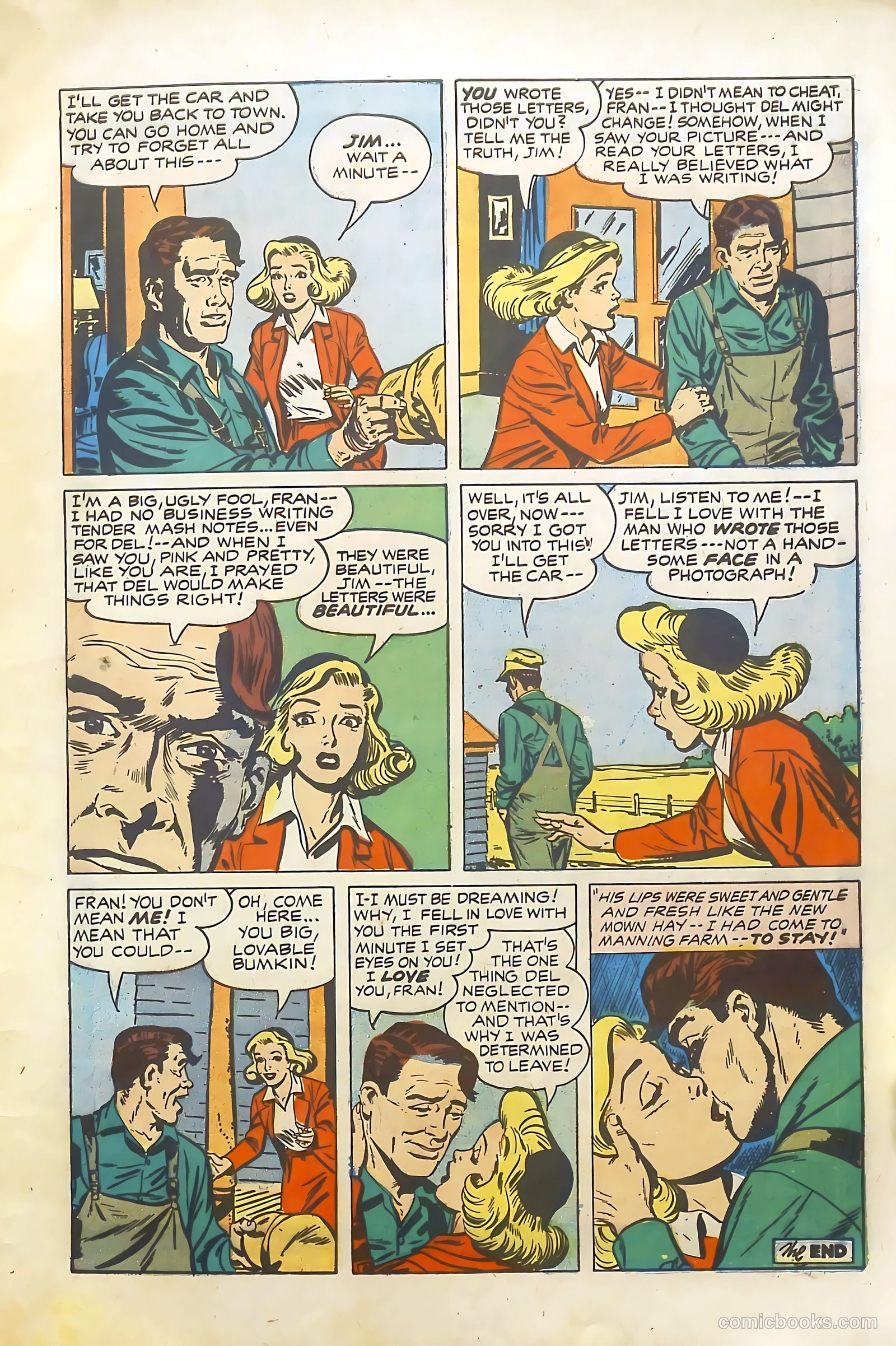 Young Brides #23 (1955) — page 9 of 36