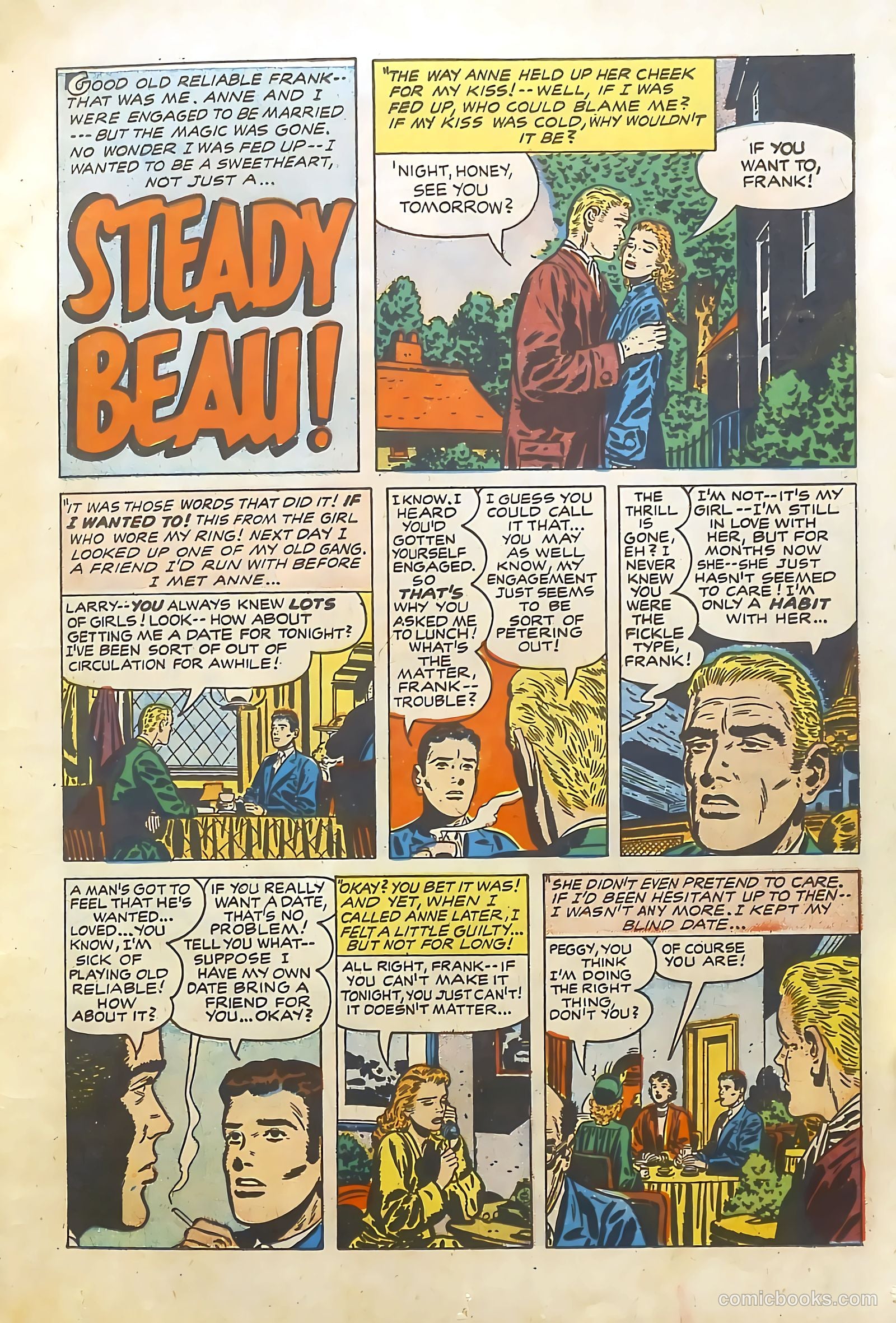 Young Brides #23 (1955) — page 11 of 36