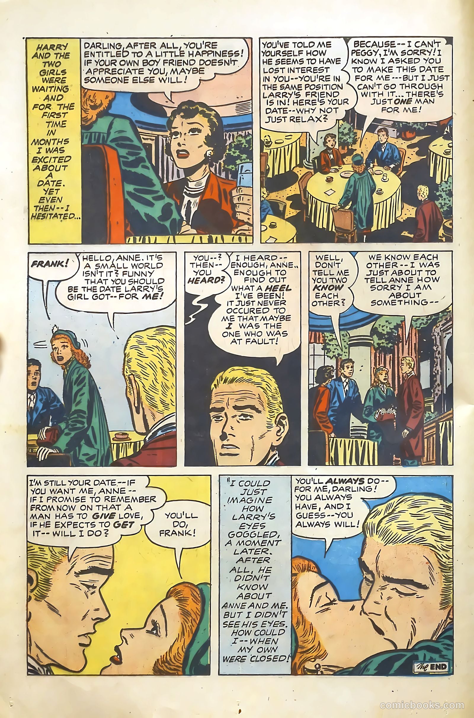 Young Brides #23 (1955) — page 12 of 36