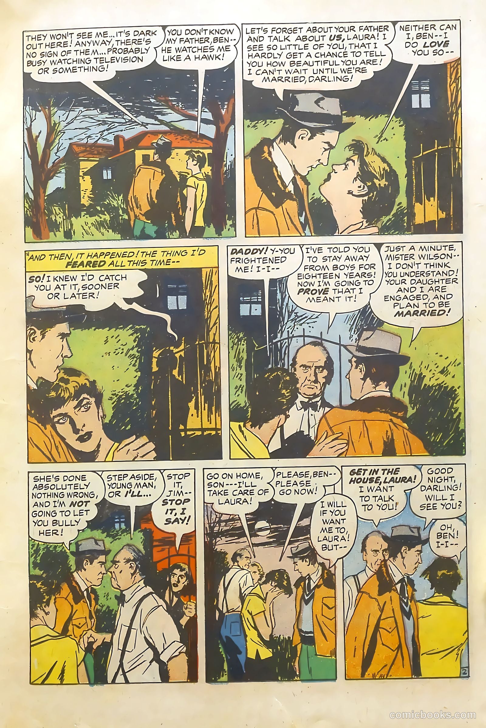 Young Brides #23 (1955) — page 15 of 36