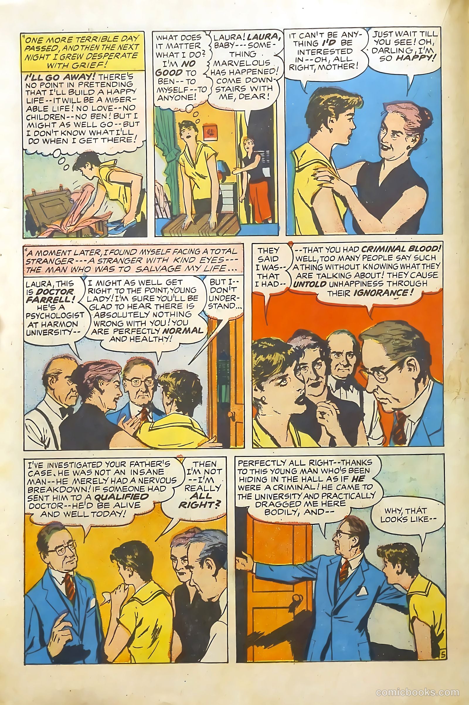 Young Brides #23 (1955) — page 18 of 36