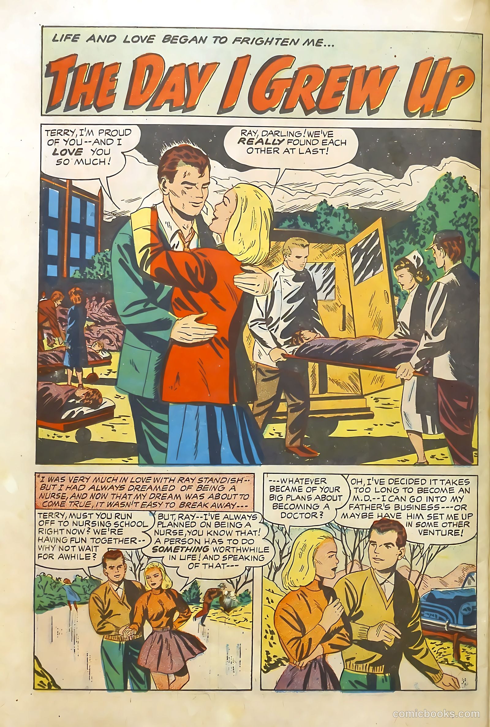 Young Brides #23 (1955) — page 22 of 36