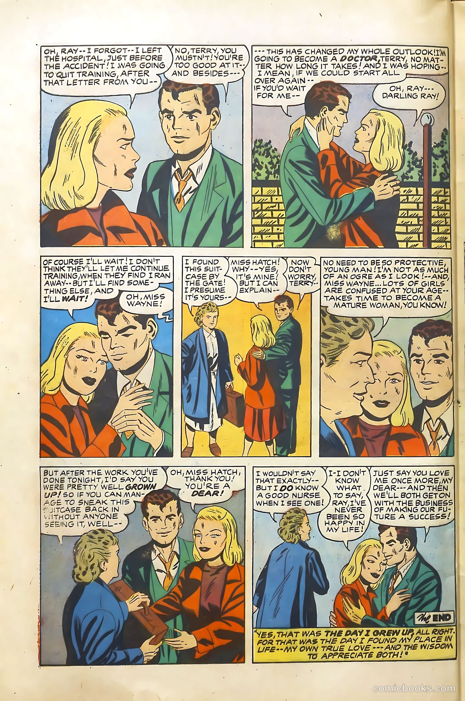 Young Brides #23 (1955) — page 28 of 36