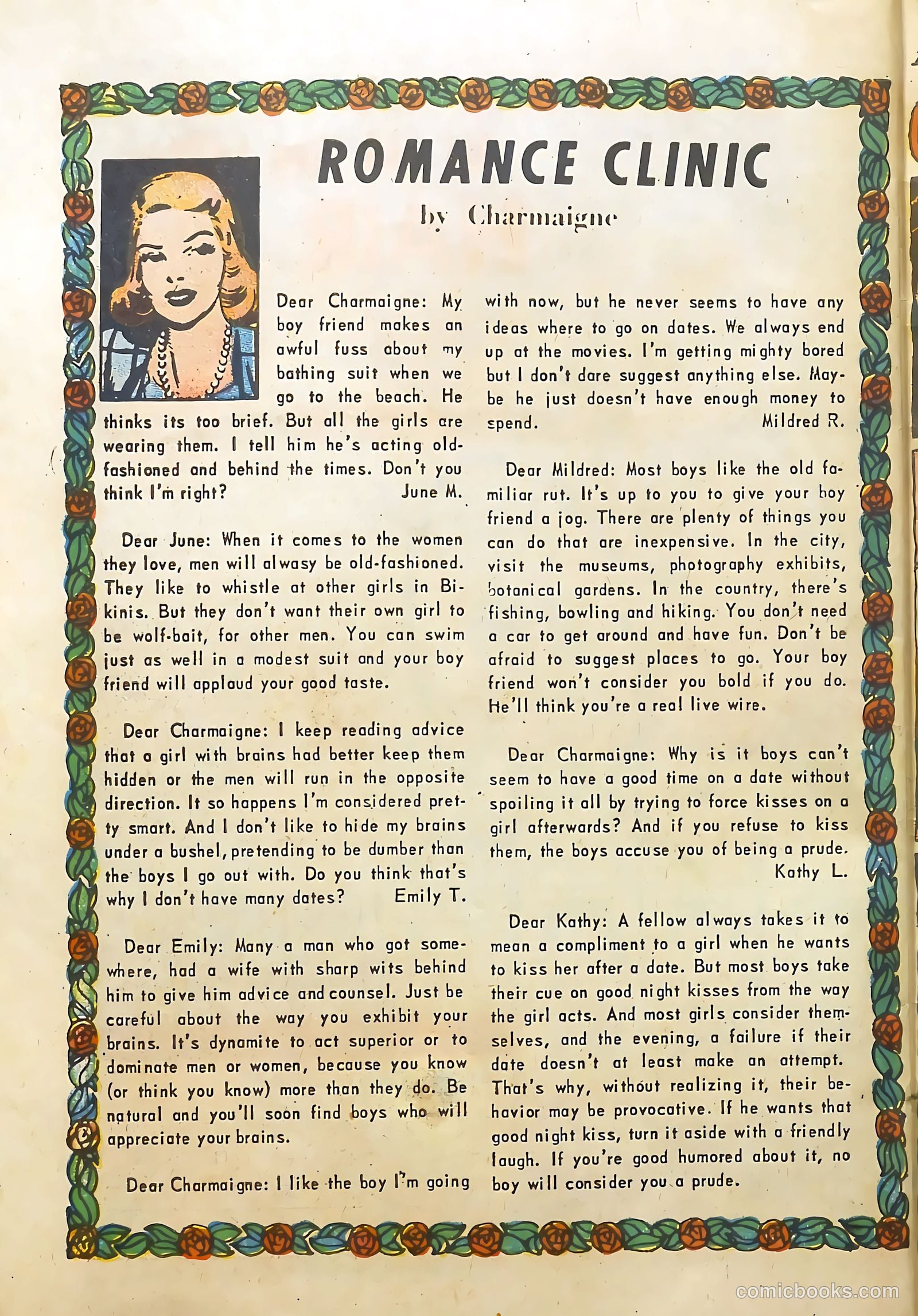 Young Brides #23 (1955) — page 30 of 36