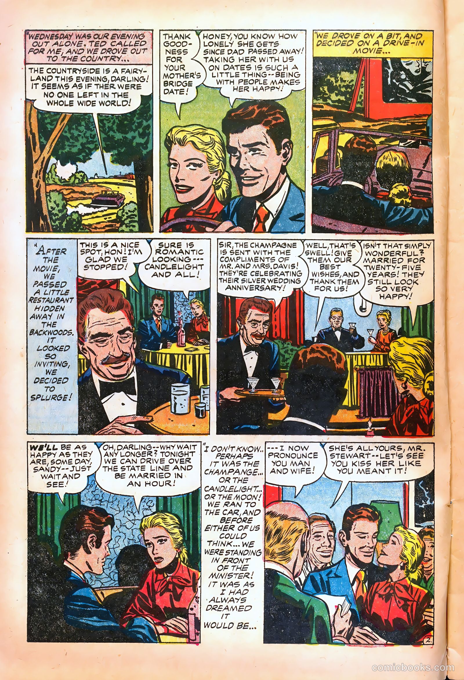 Young Brides #24 (1955) — page 4 of 36