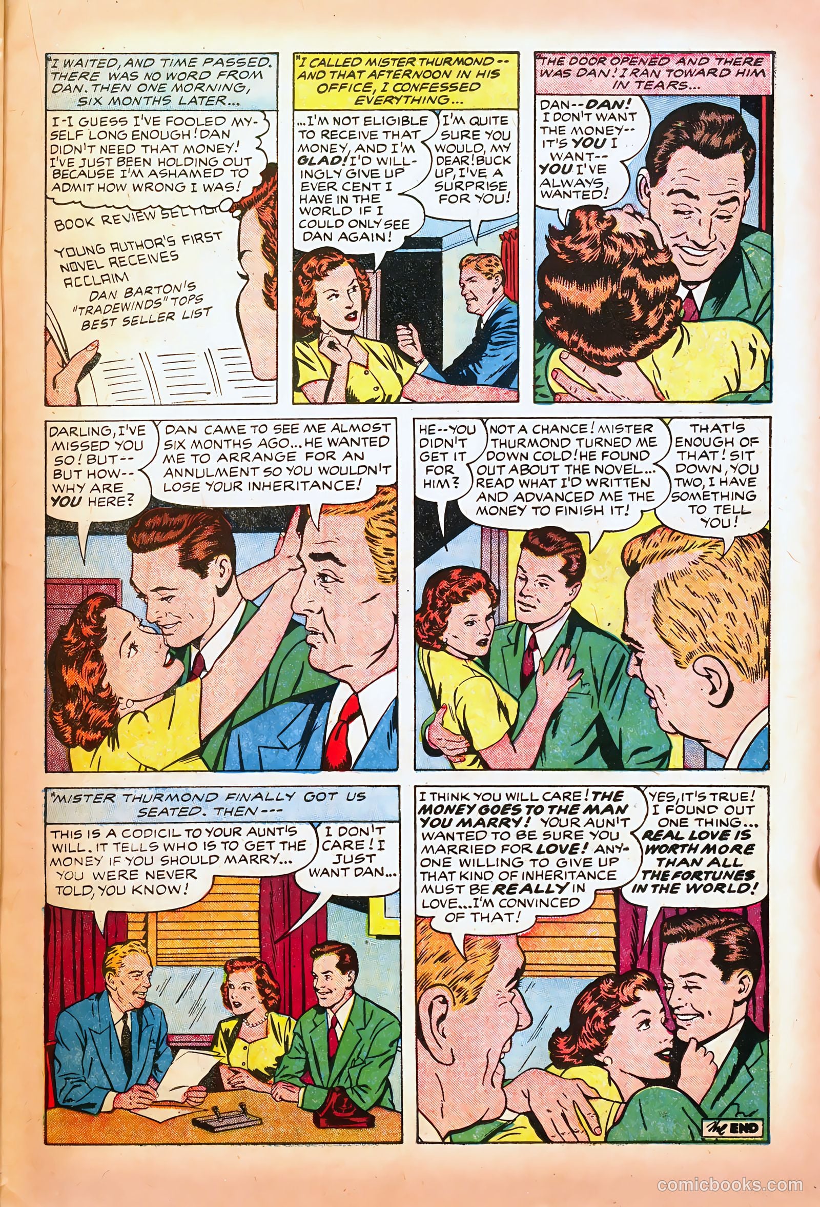 Young Brides #24 (1955) — page 23 of 36
