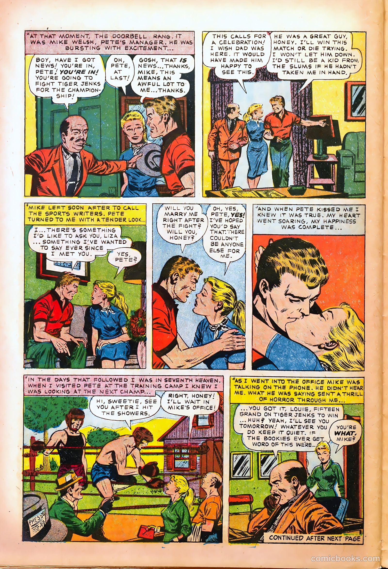 Young Brides #24 (1955) — page 28 of 36