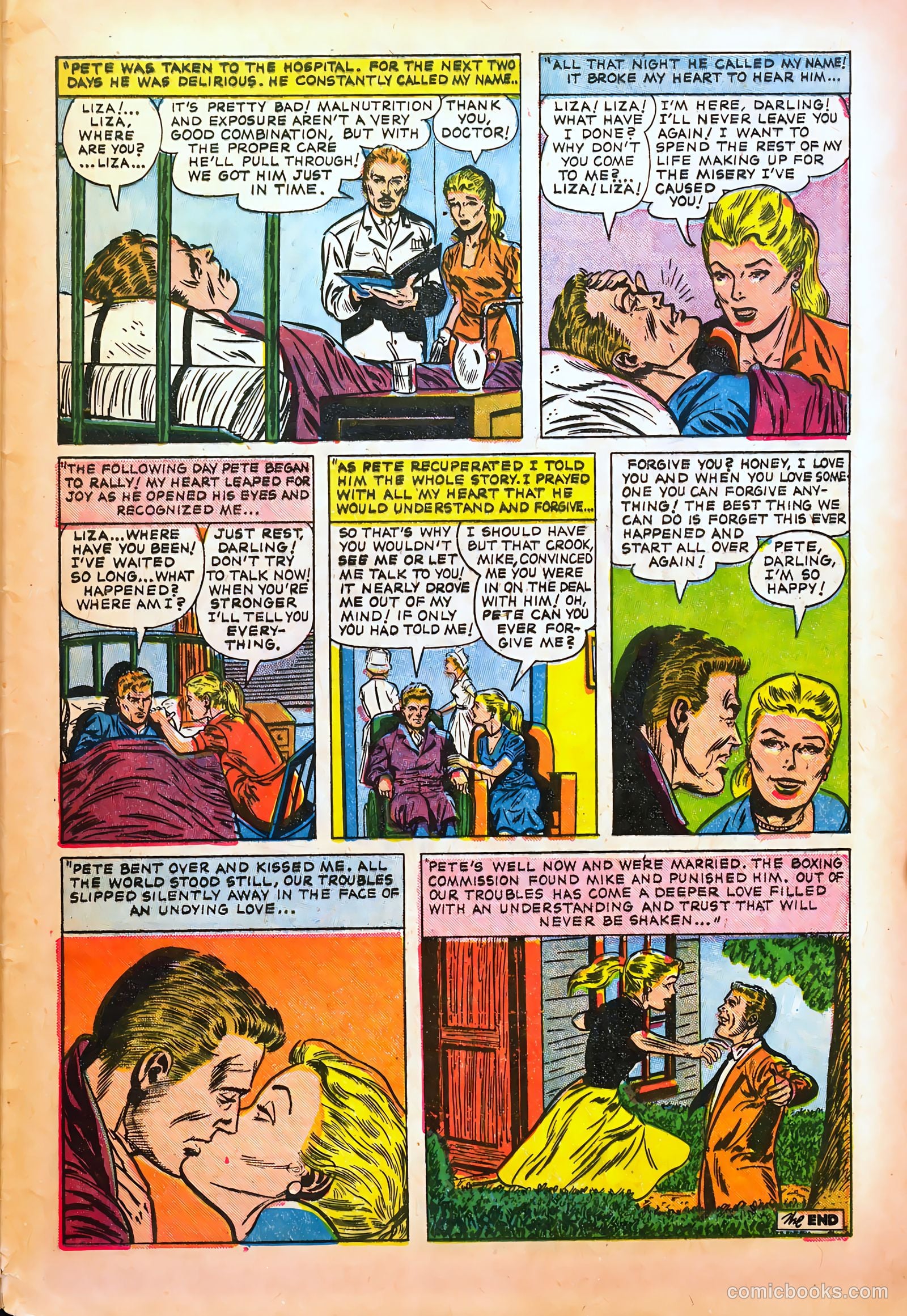 Young Brides #24 (1955) — page 33 of 36