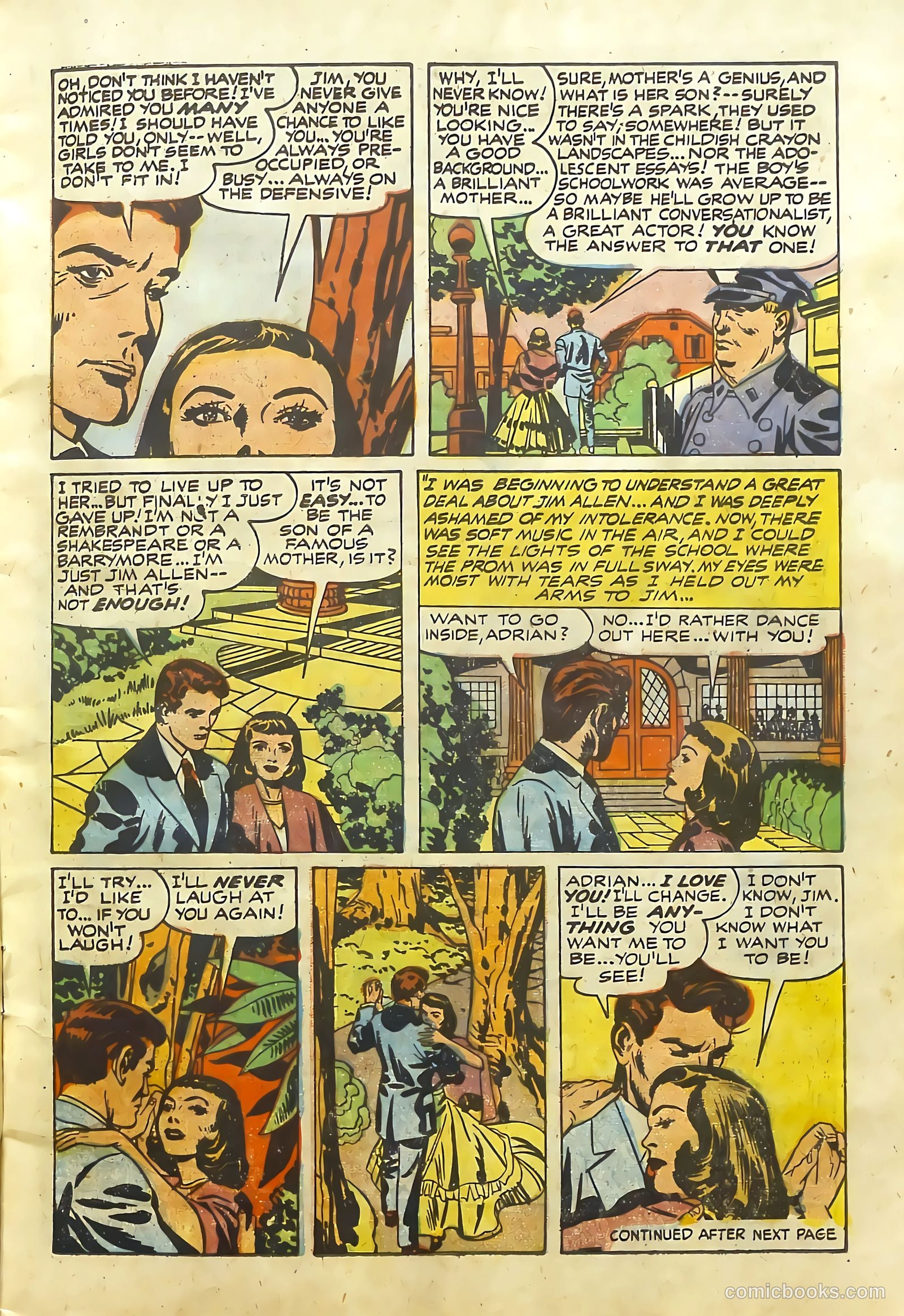 Young Brides #26 (1956) — page 7 of 36