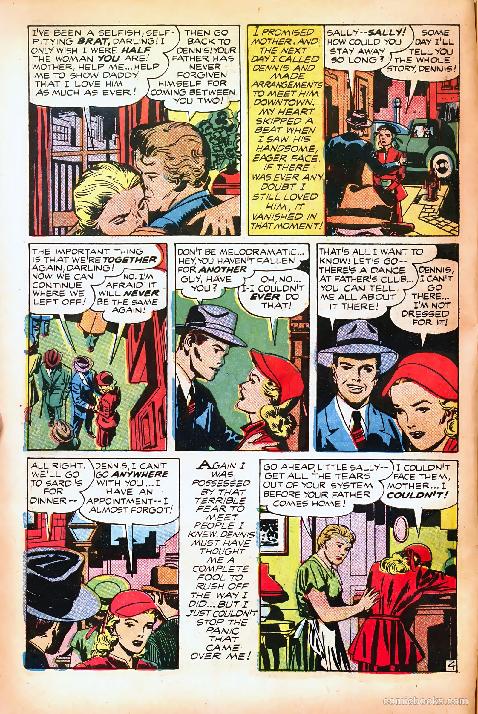 Young Brides #27 (1956) — page 6 of 36