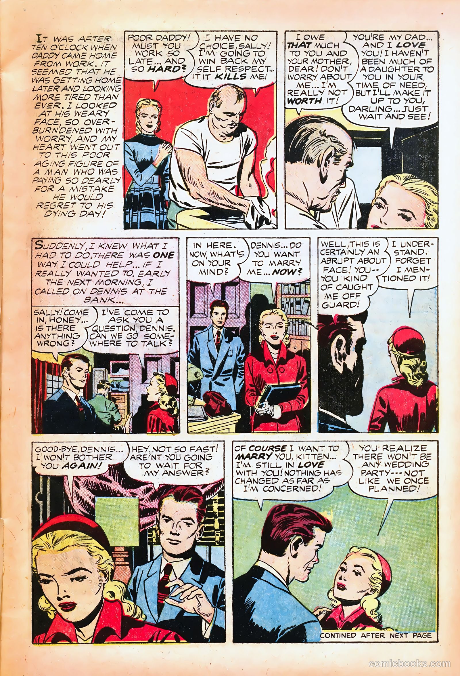 Young Brides #27 (1956) — page 7 of 36