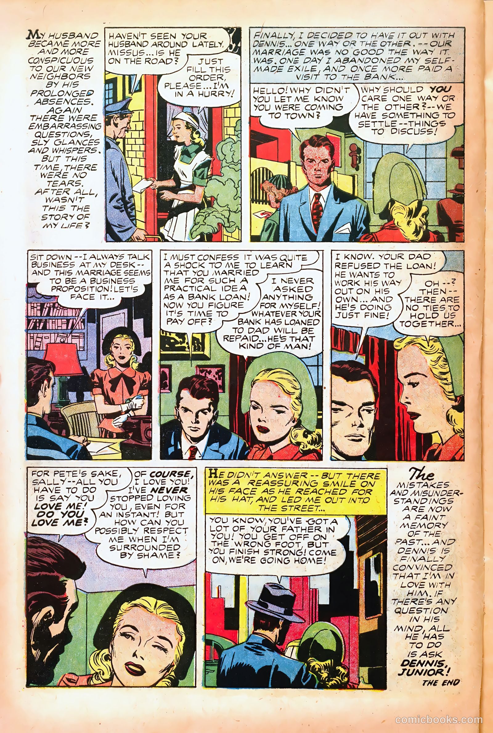 Young Brides #27 (1956) — page 10 of 36
