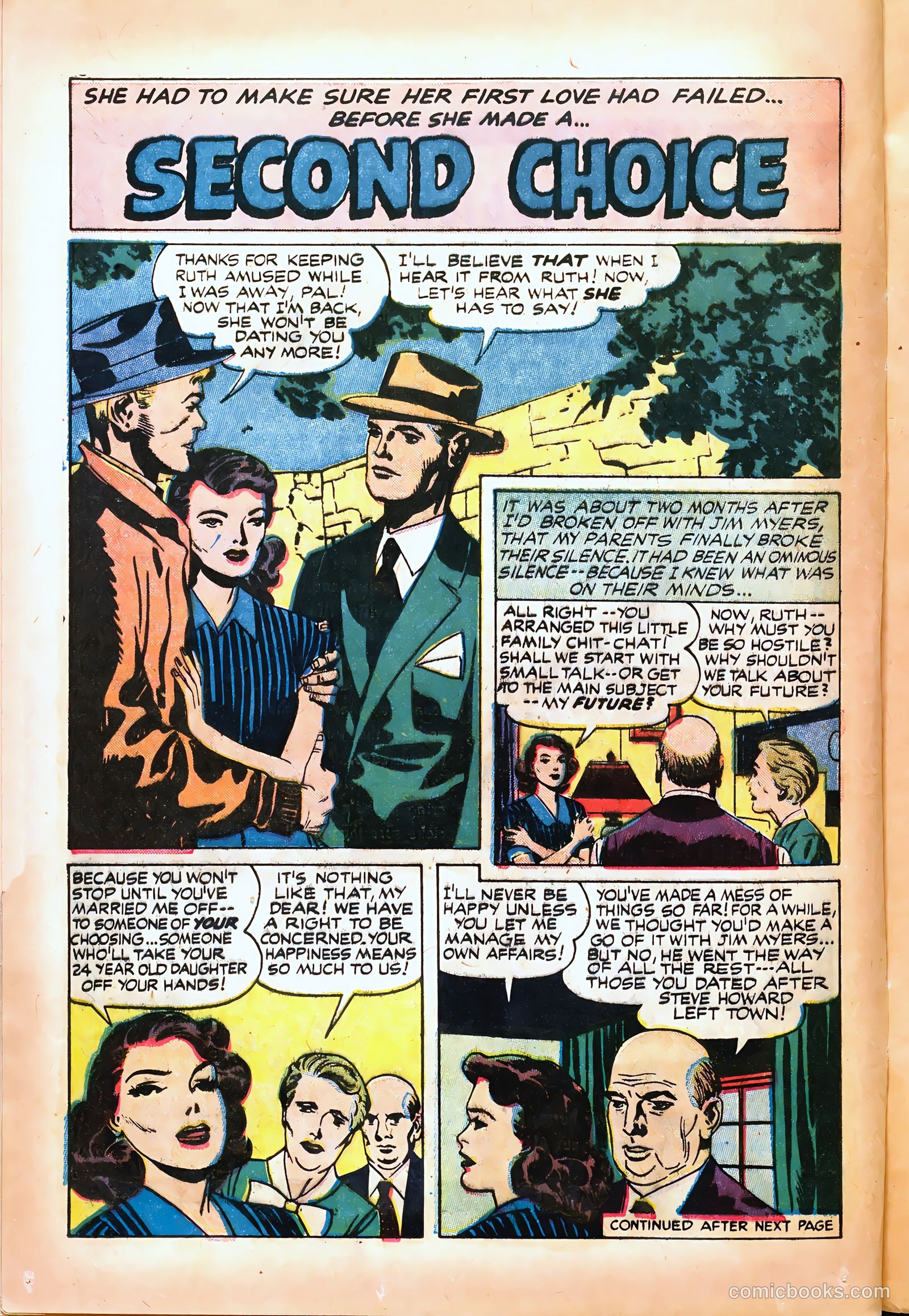 Young Brides #27 (1956) — page 12 of 36