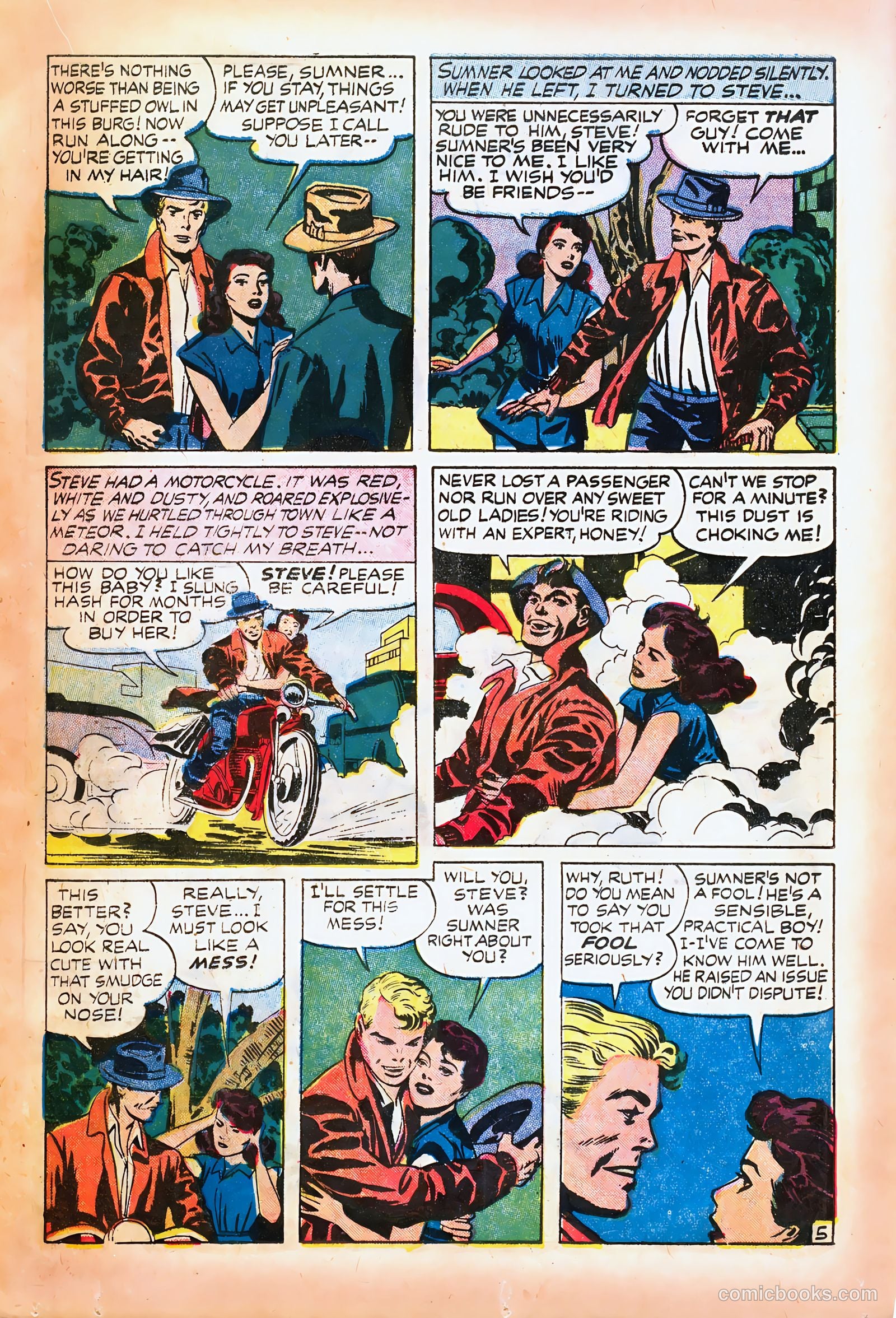 Young Brides #27 (1956) — page 17 of 36