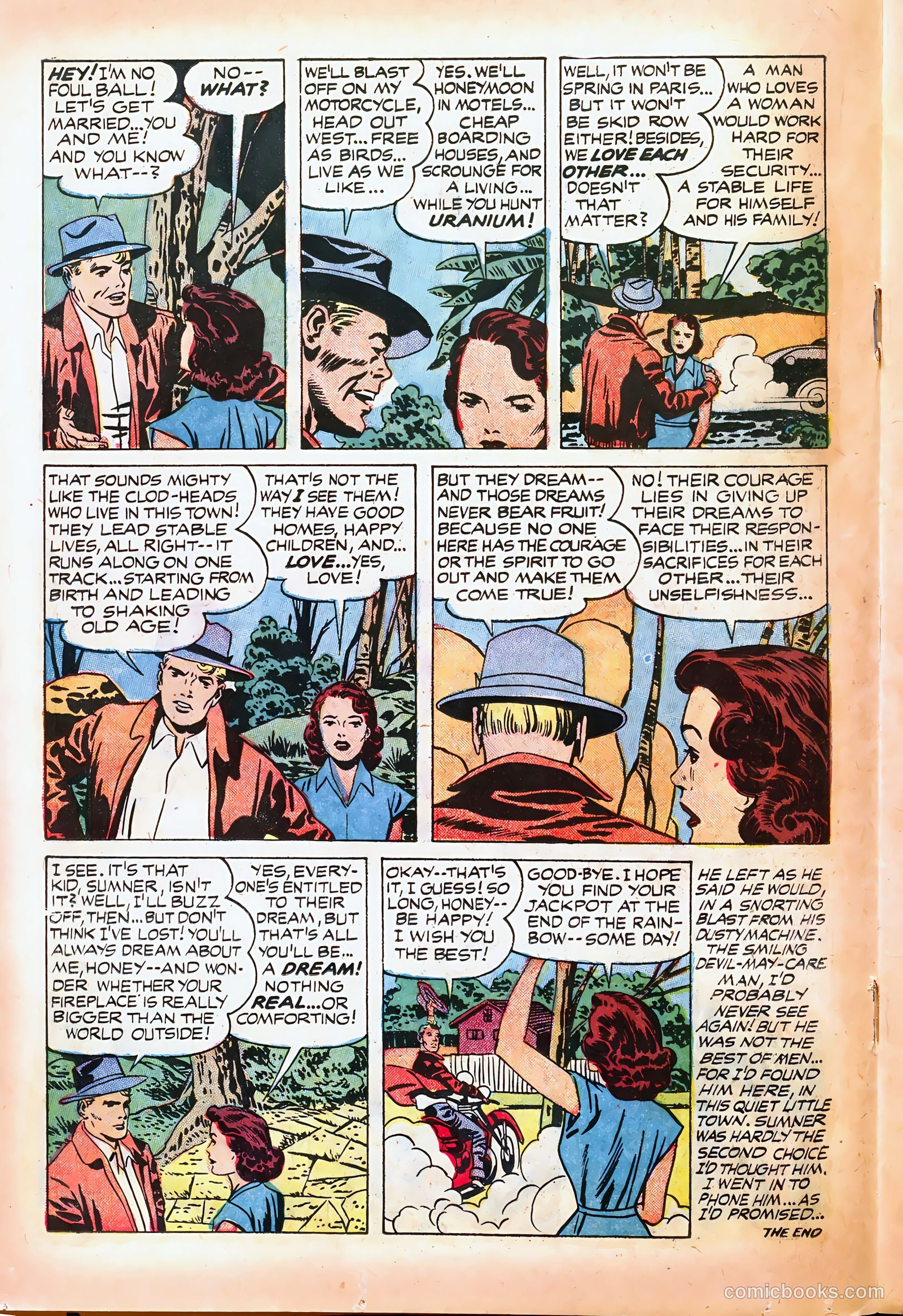 Young Brides #27 (1956) — page 18 of 36