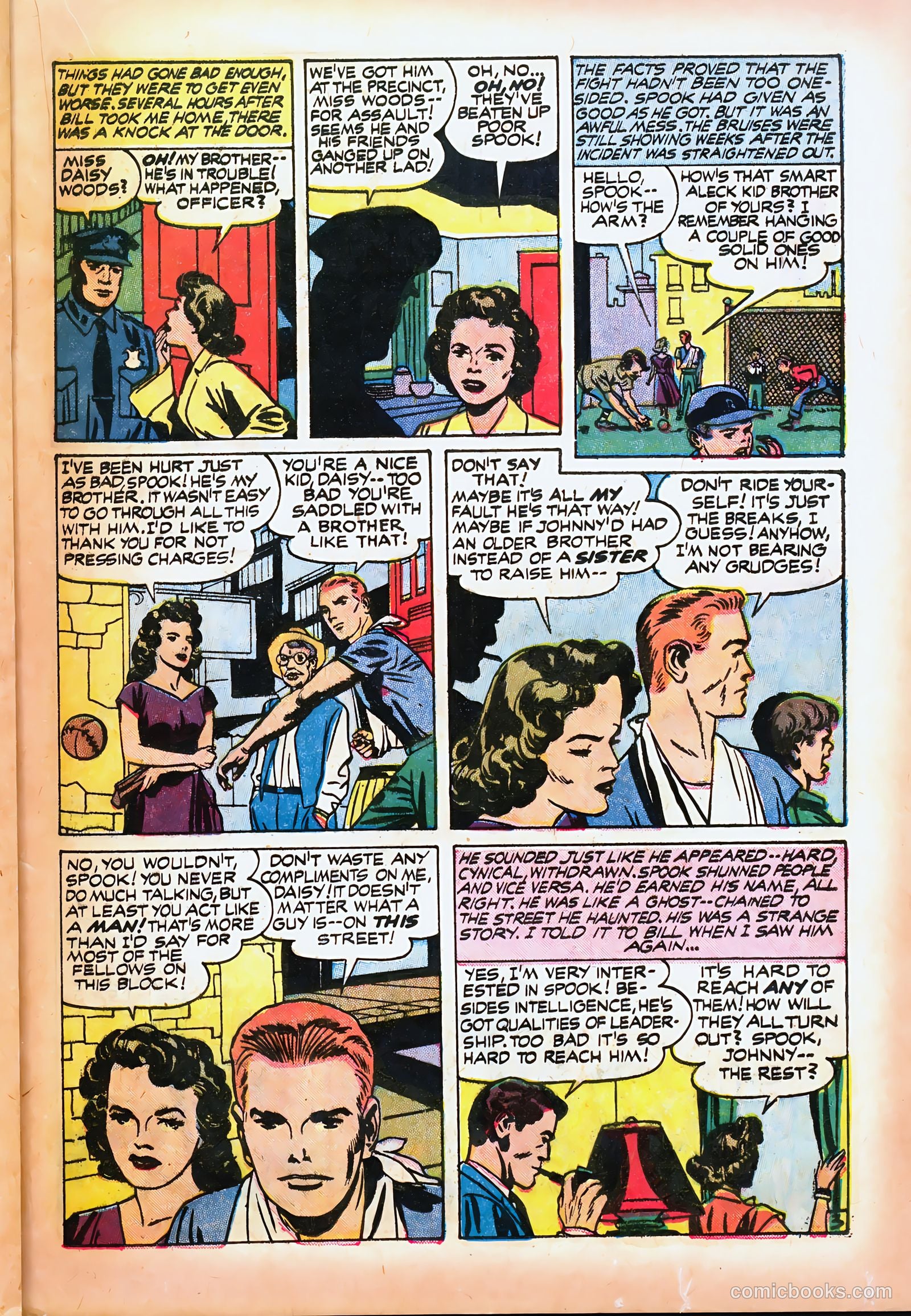 Young Brides #27 (1956) — page 21 of 36
