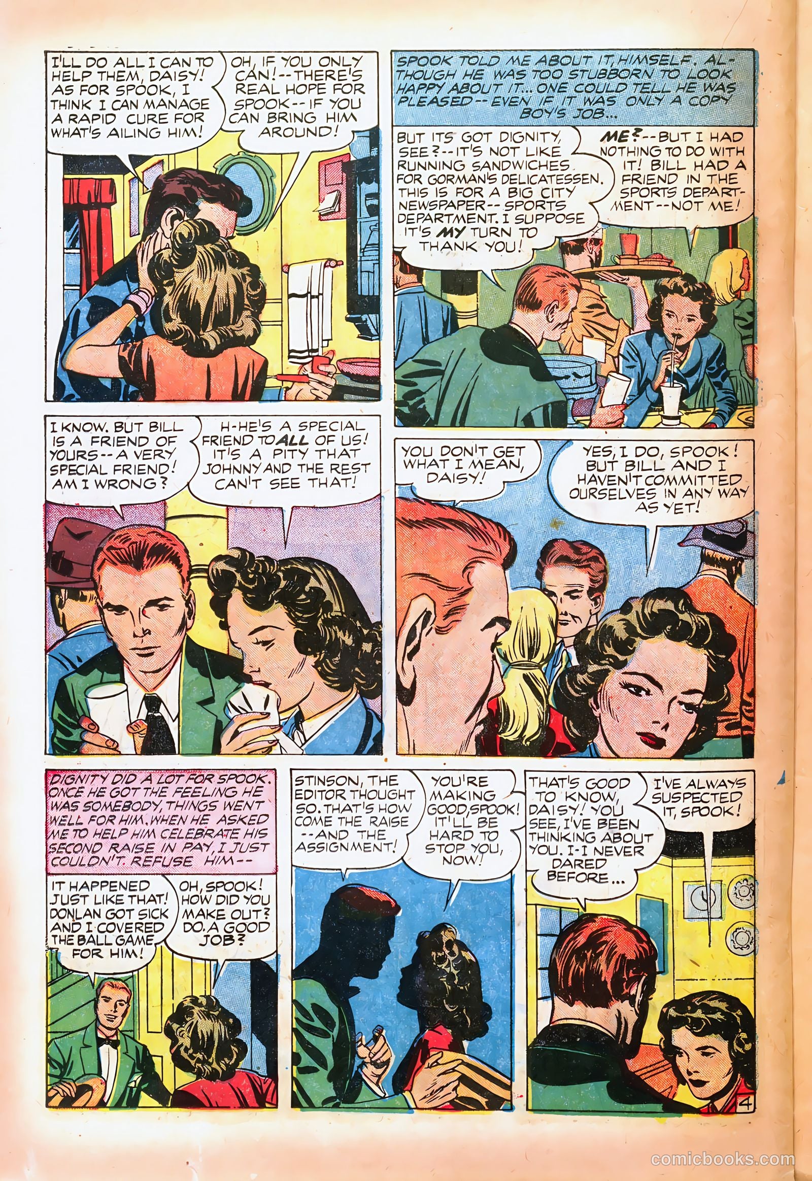 Young Brides #27 (1956) — page 22 of 36