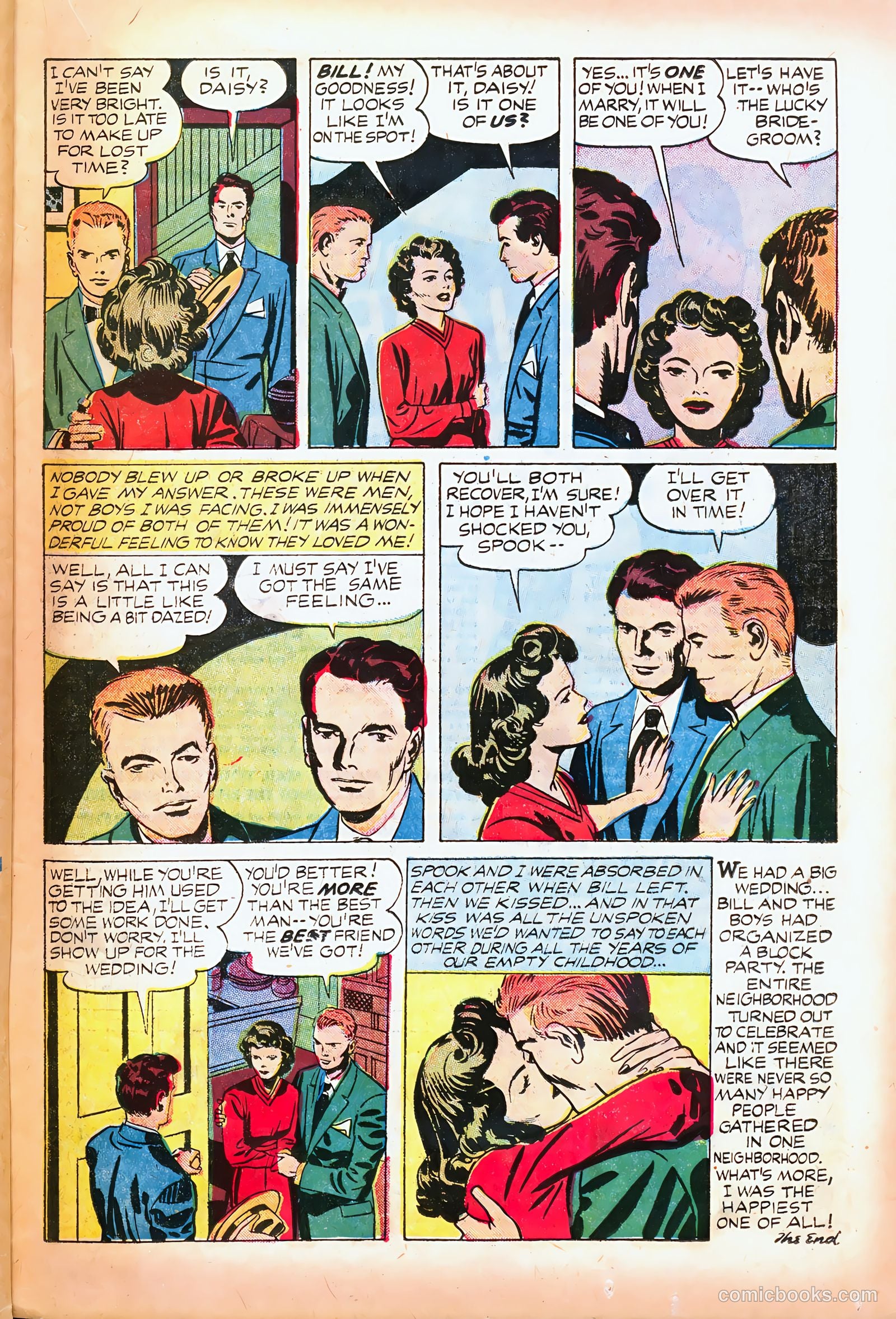Young Brides #27 (1956) — page 23 of 36